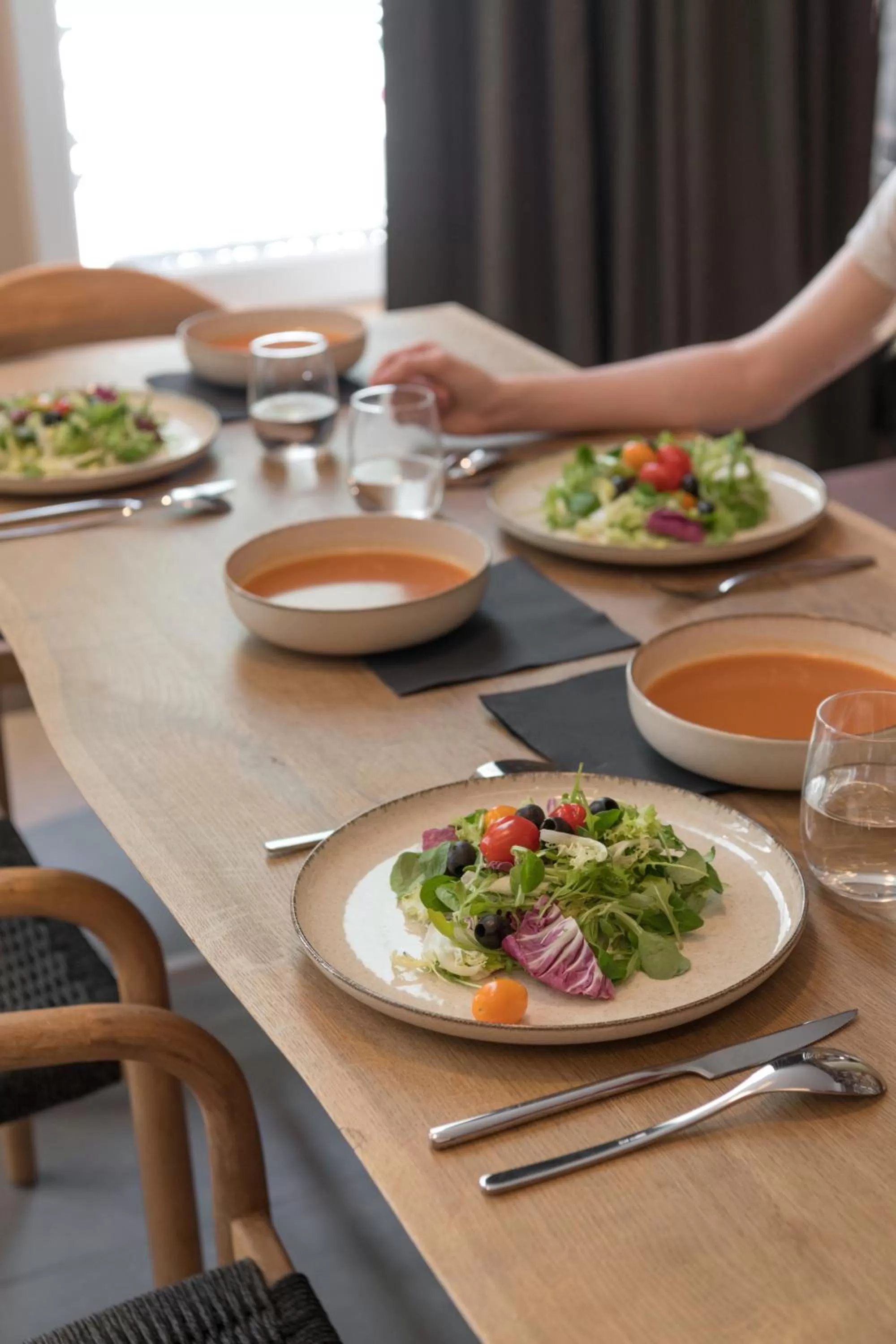 Food and drinks in MiHotel Sala