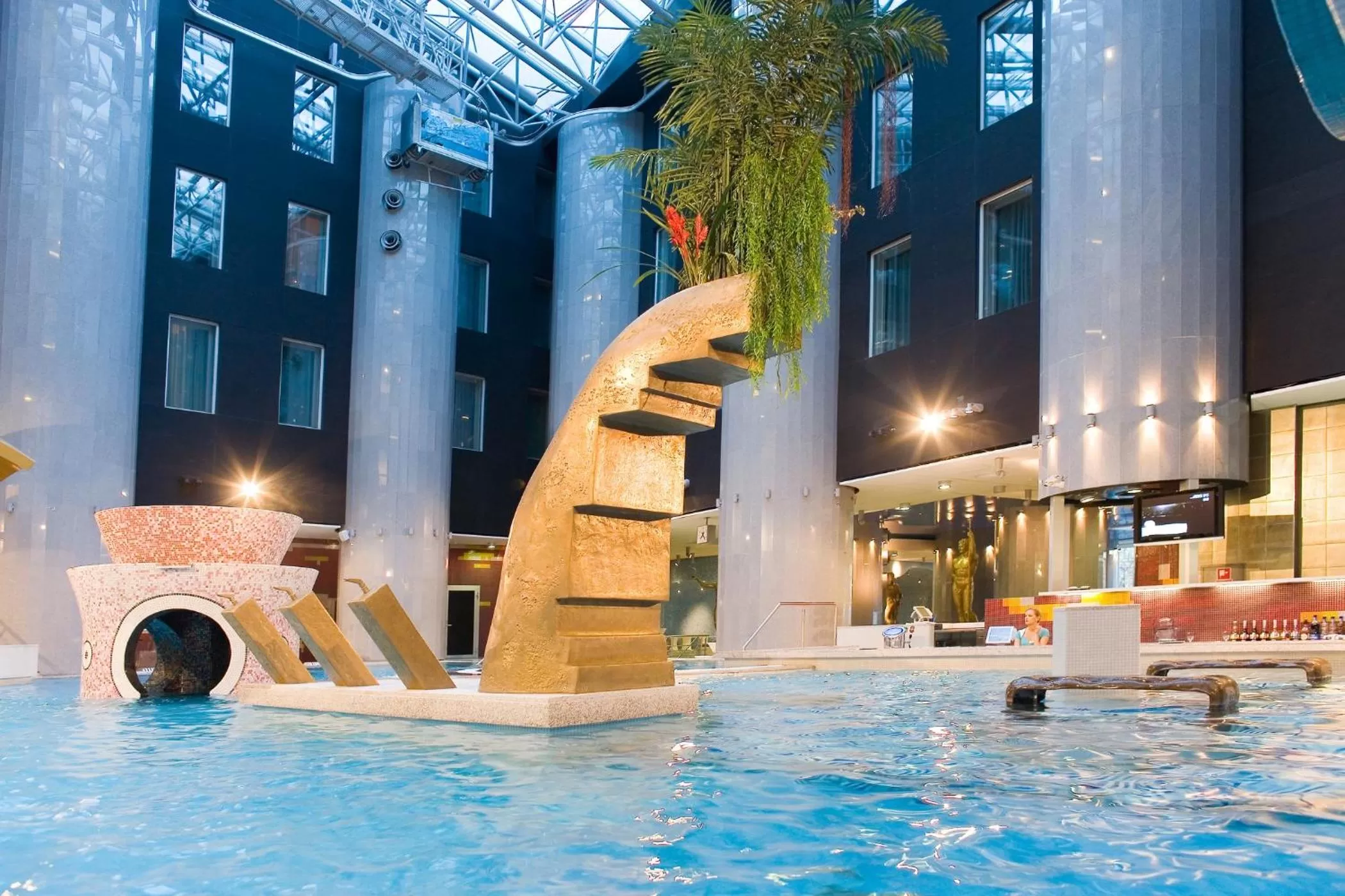 Swimming pool in Tallink Spa & Conference Hotel