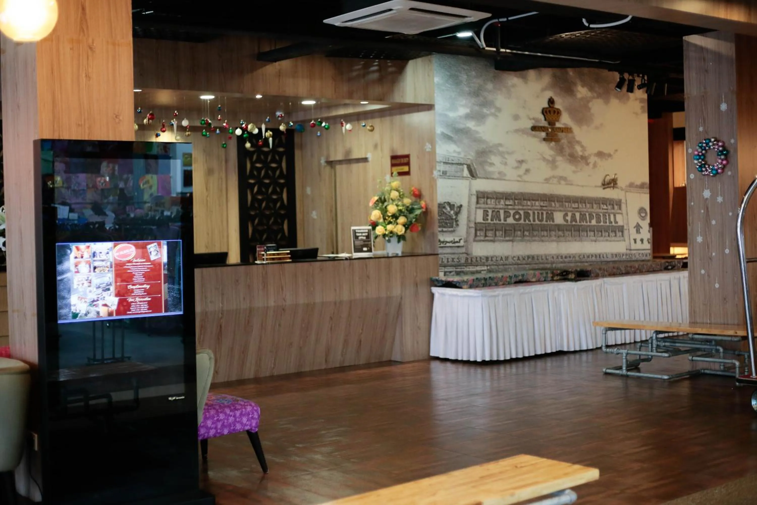 Lobby or reception in The Grand Campbell Hotel Kuala Lumpur