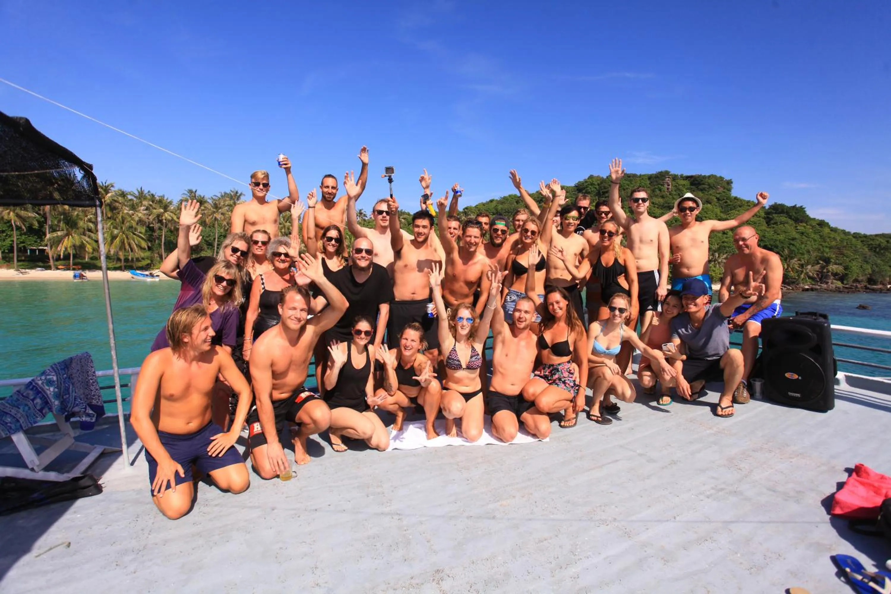 People in 9Station Hostel & Bar Phu Quoc