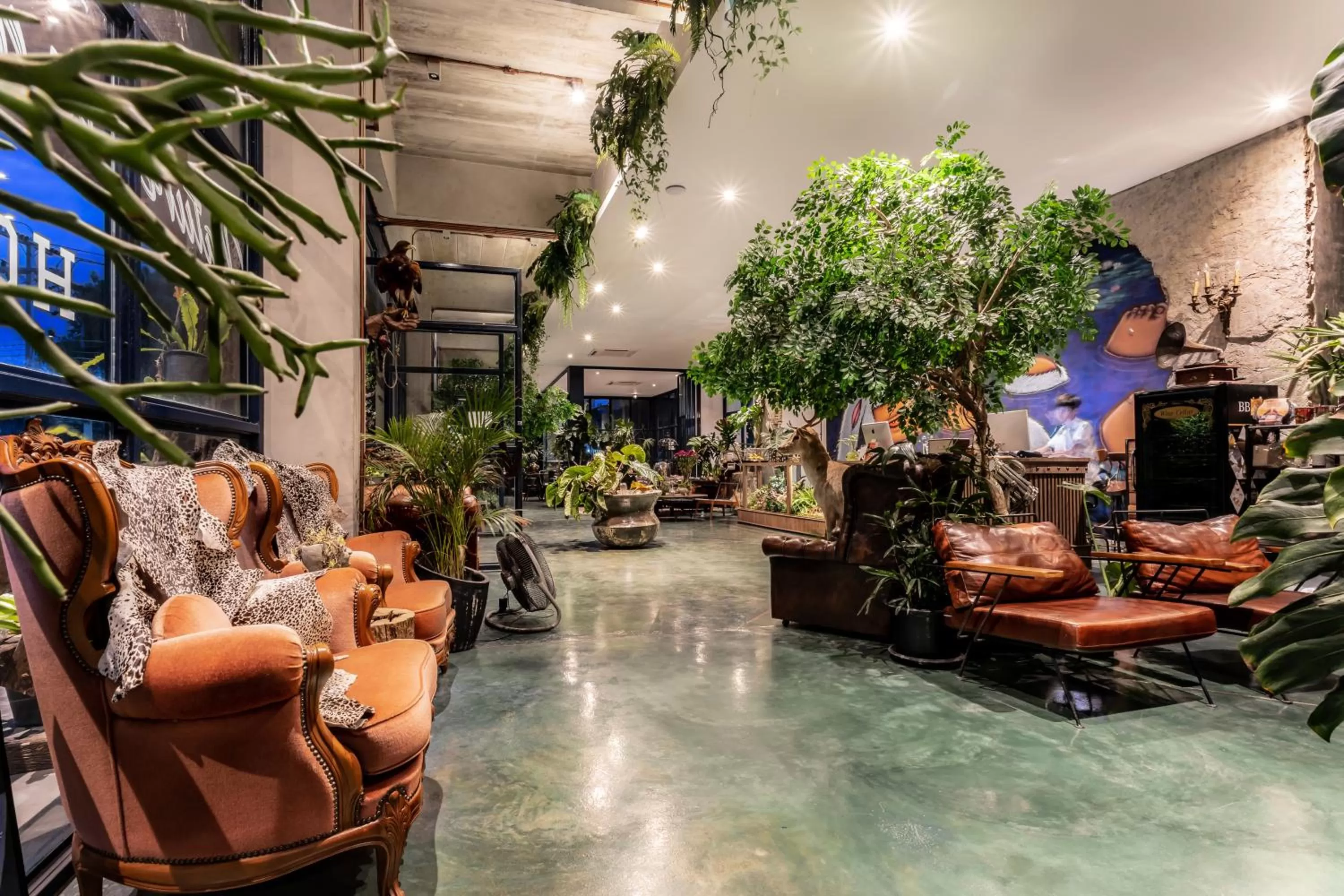 Lobby or reception in THE WOOD