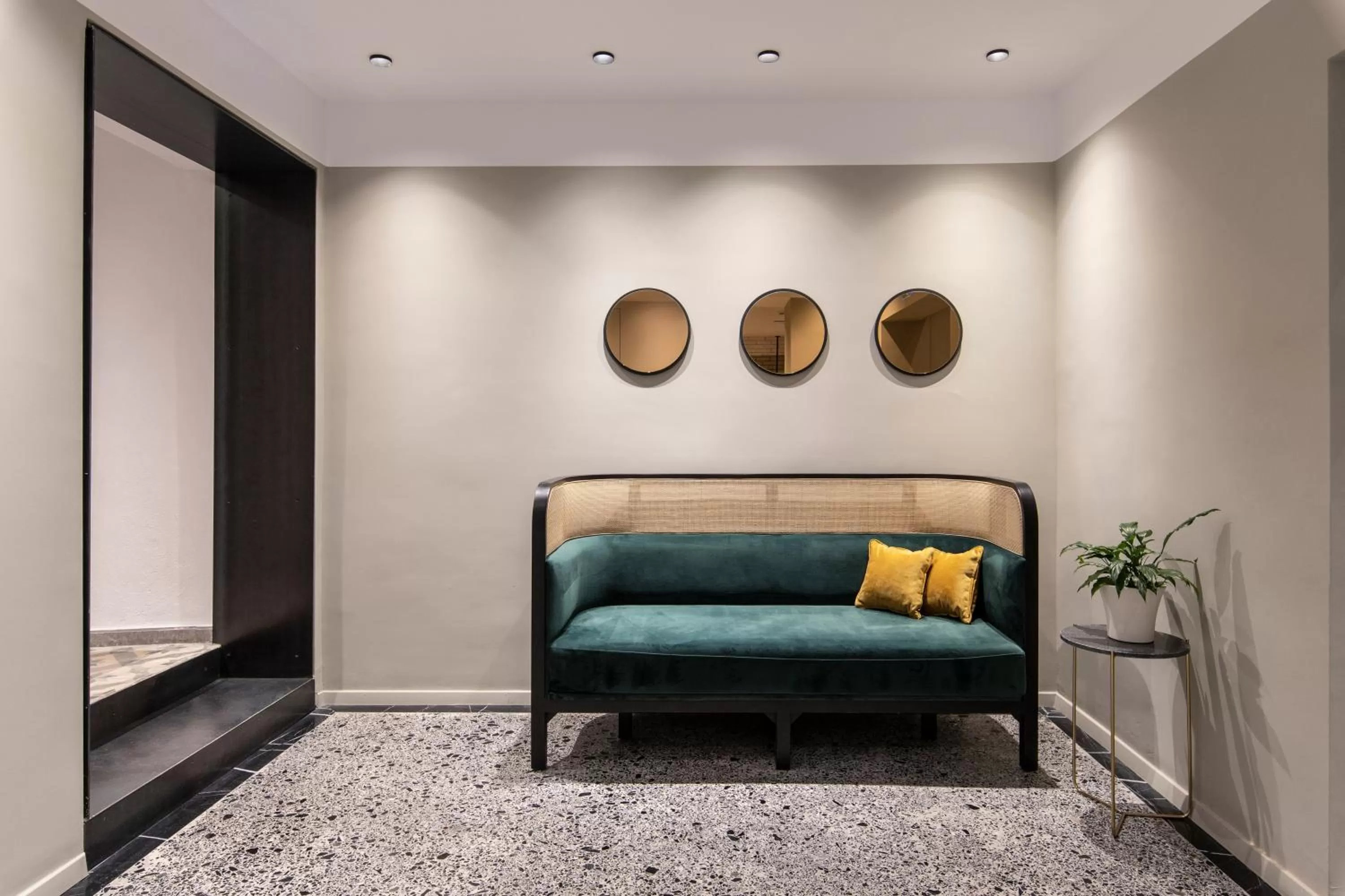 Seating area in The Modernist Thessaloniki