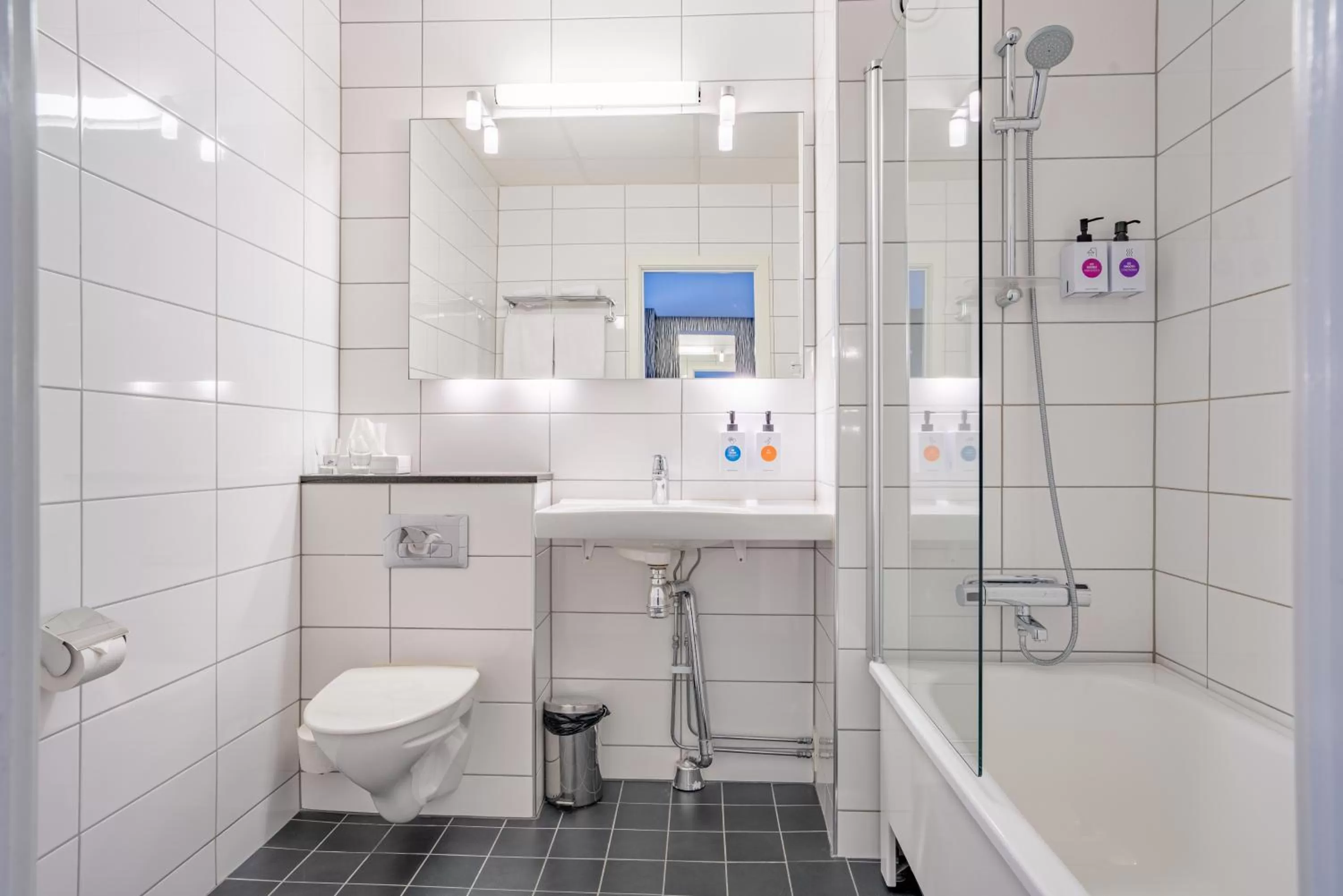 Toilet in Quality Hotel Park Södertälje City