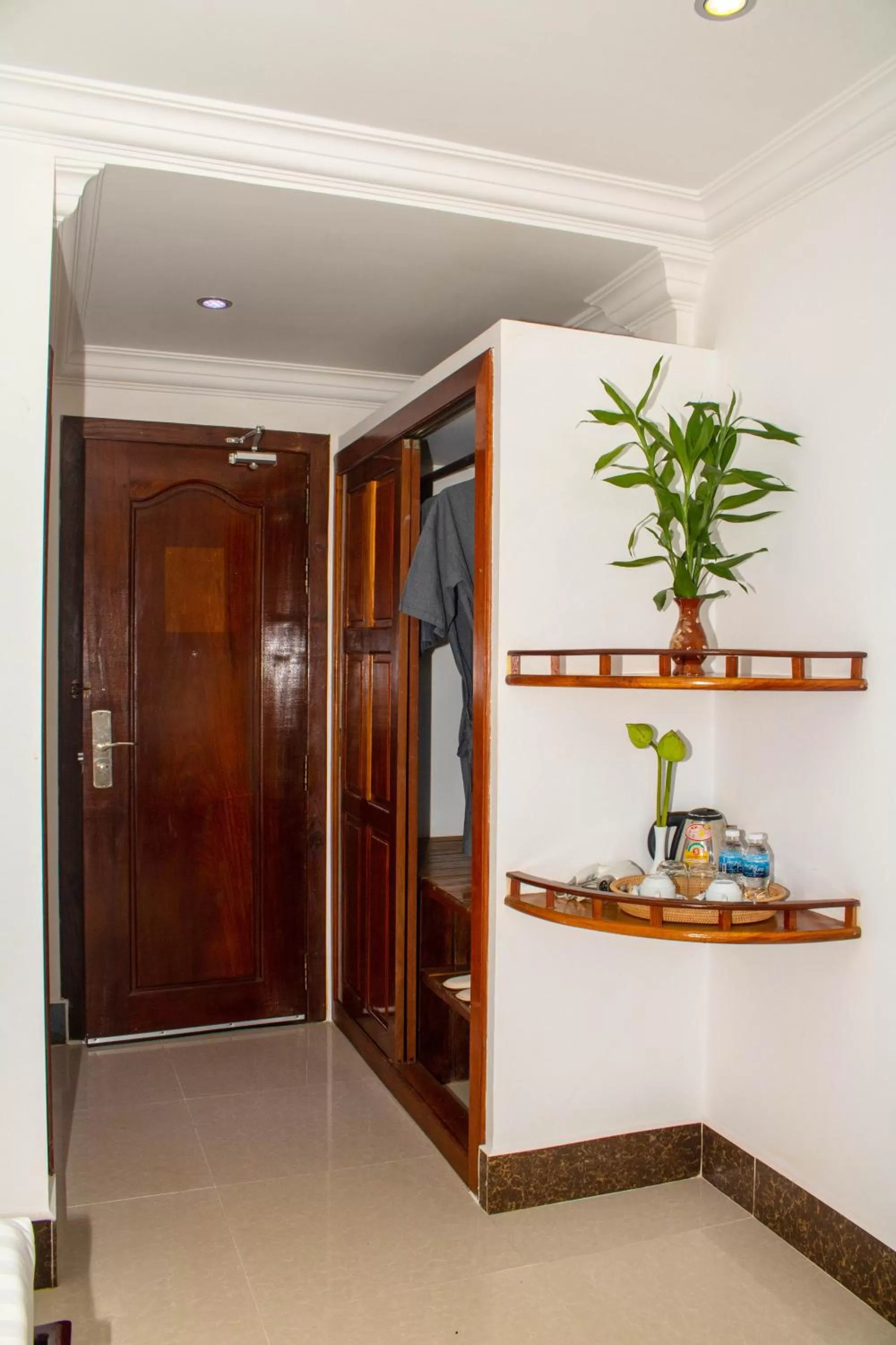 wardrobe in The Blanc Residence