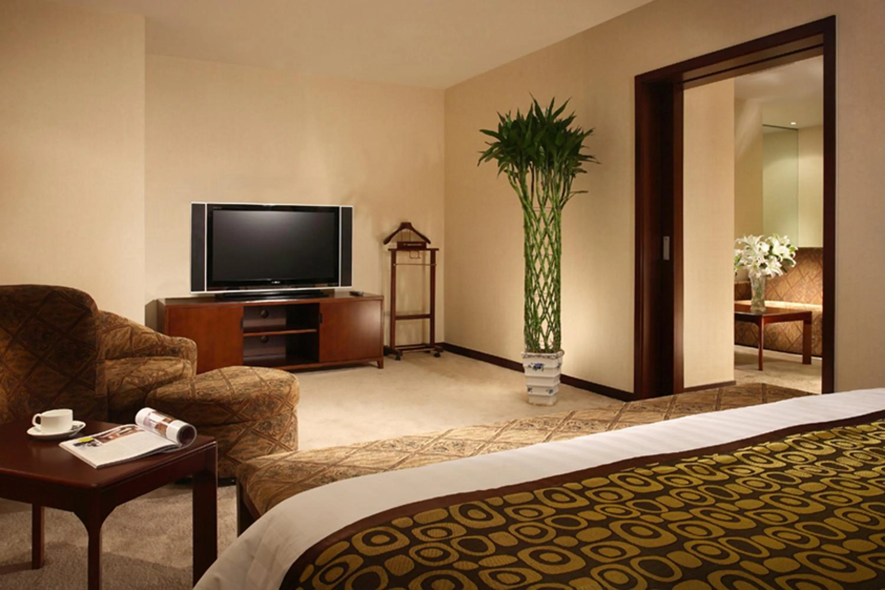 TV and multimedia, Bed in Mercure Wanshang Beijing