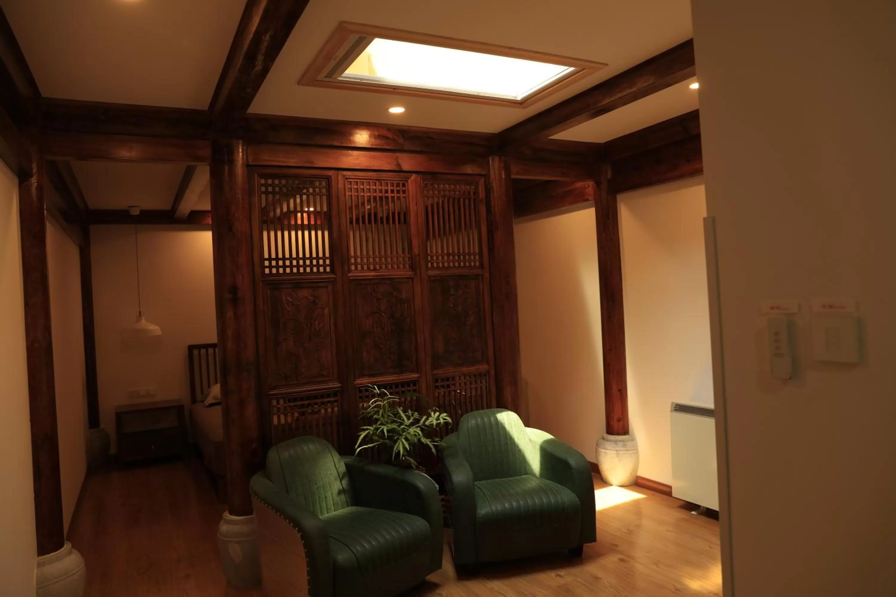 Living room in Beijing Downtown Travelotel