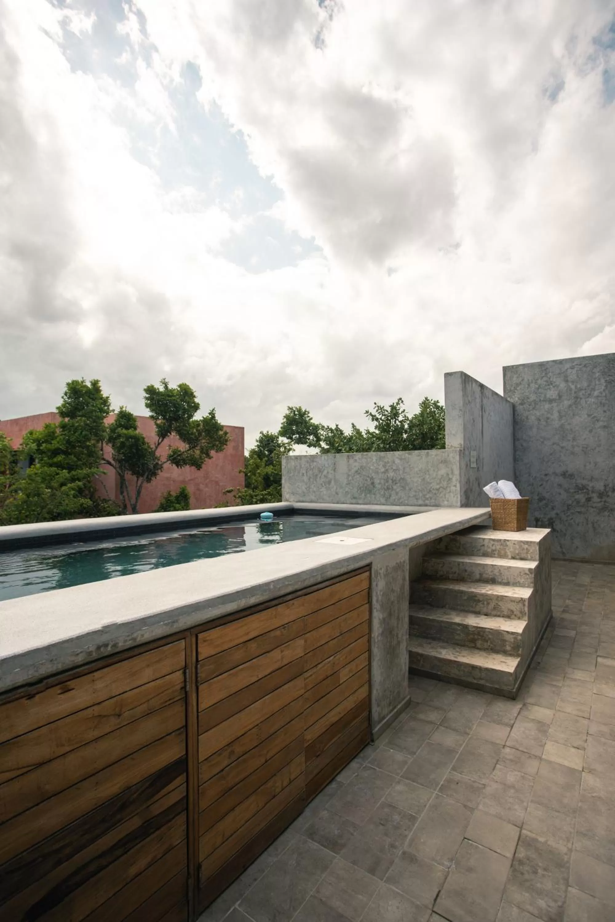 Swimming pool in Panacea Condo Tulum