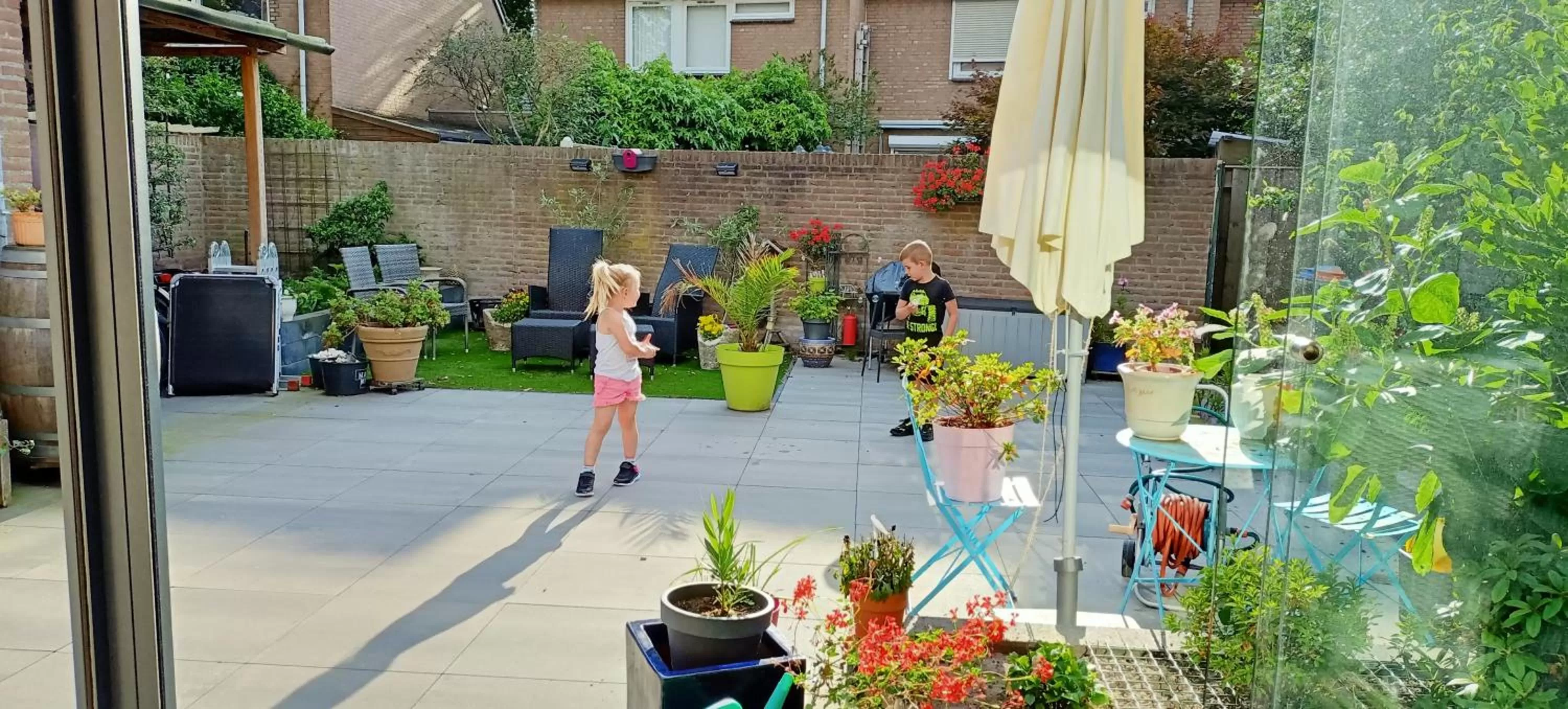 Garden in B&B Acacia