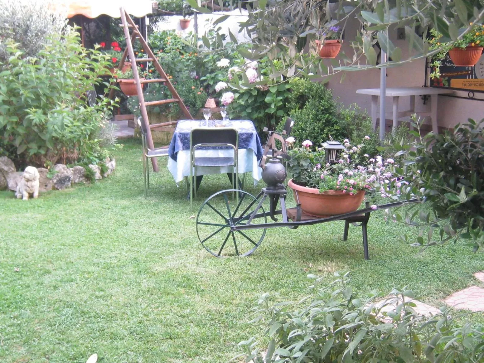 Garden in Locanda della Bottega