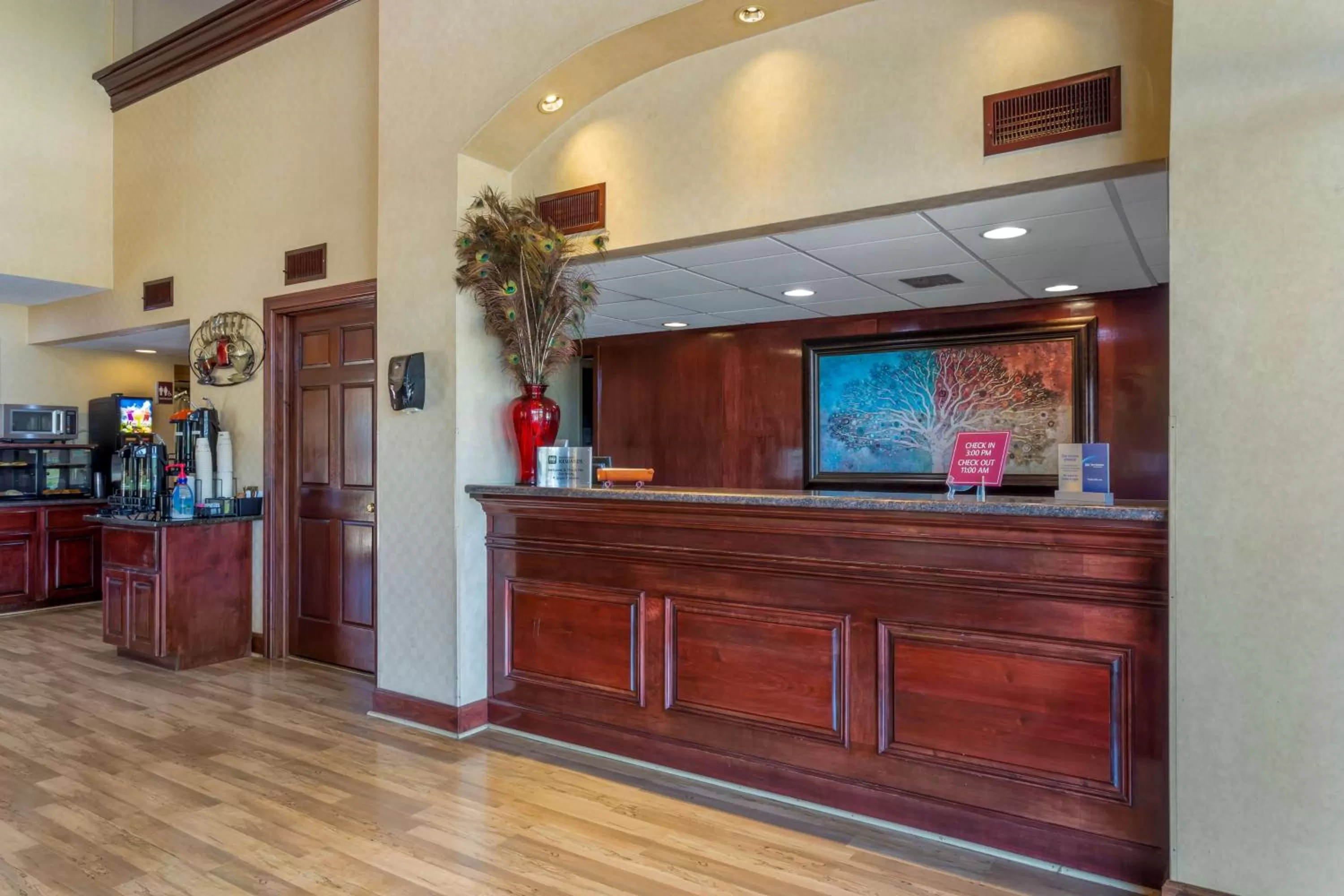 Lobby or reception in Best Western Benton Inn