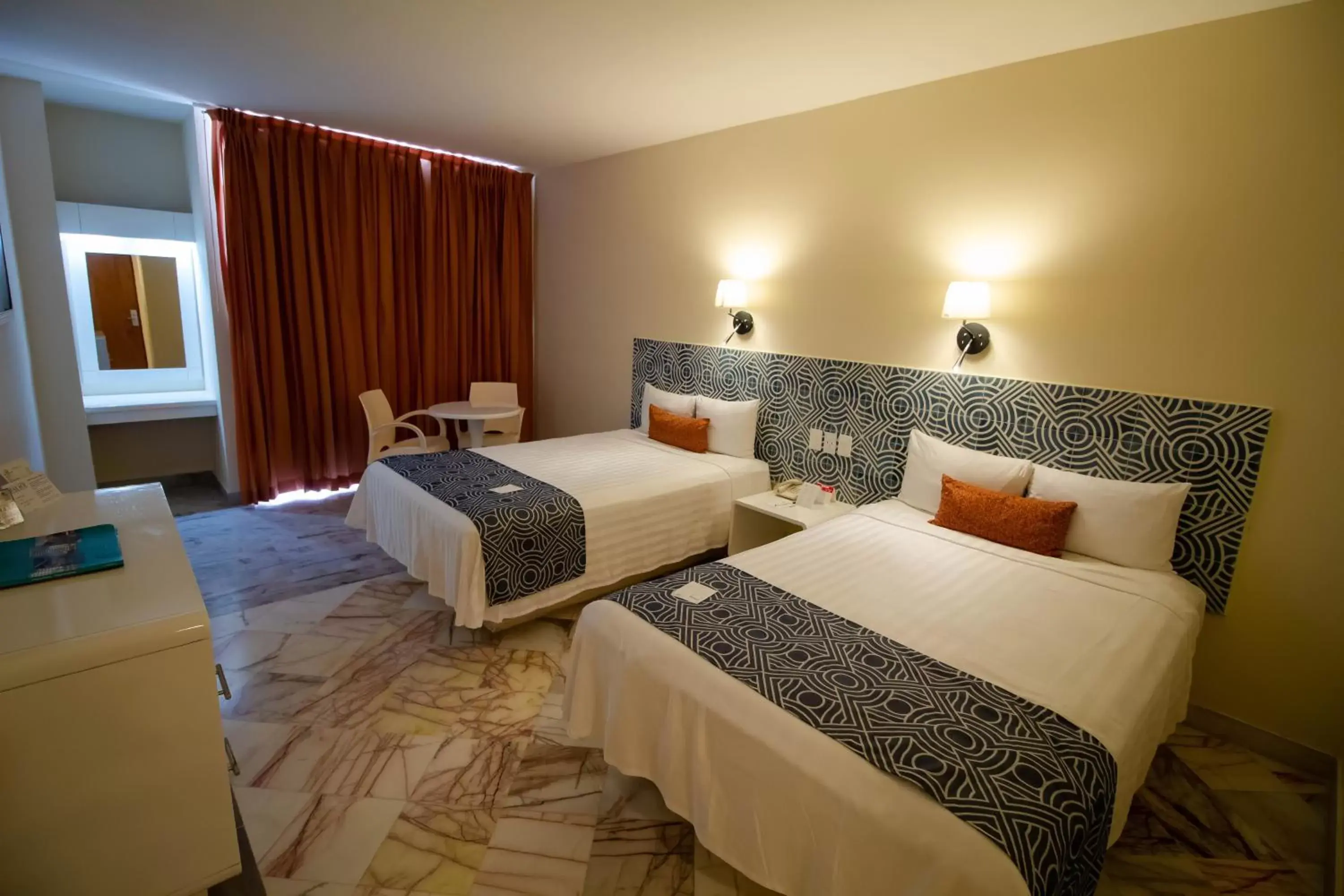 Double Room with Two Double Beds Mountain View in Oceano Palace Double Room with Two Double Beds Mountain View in Oceano Palace