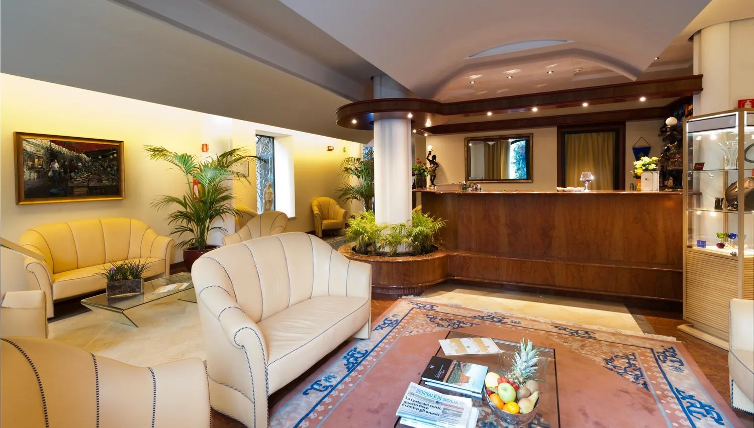 Lobby or reception in Hotel Giardino Inglese