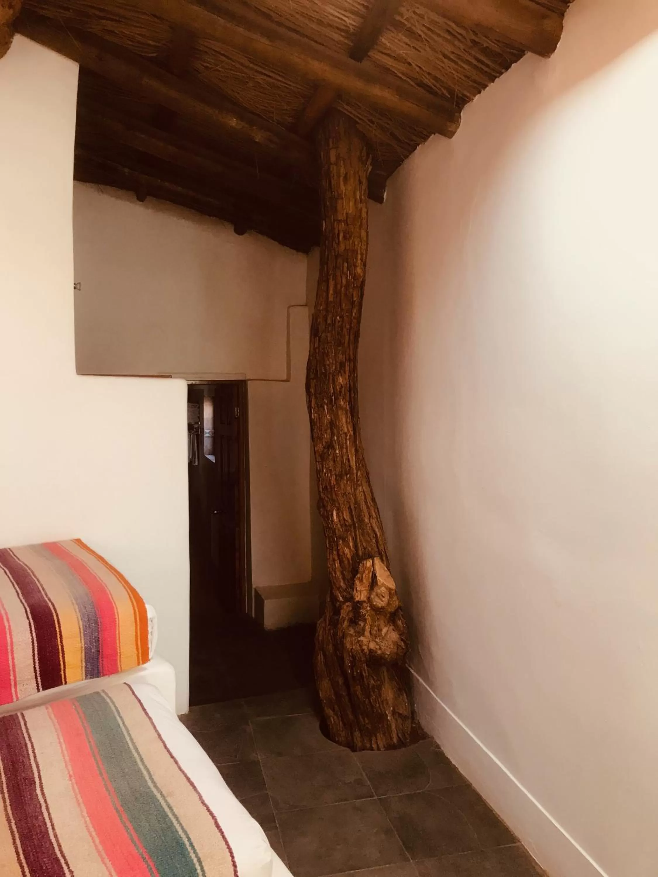 Decorative detail, Bed in Hotel La Aldea