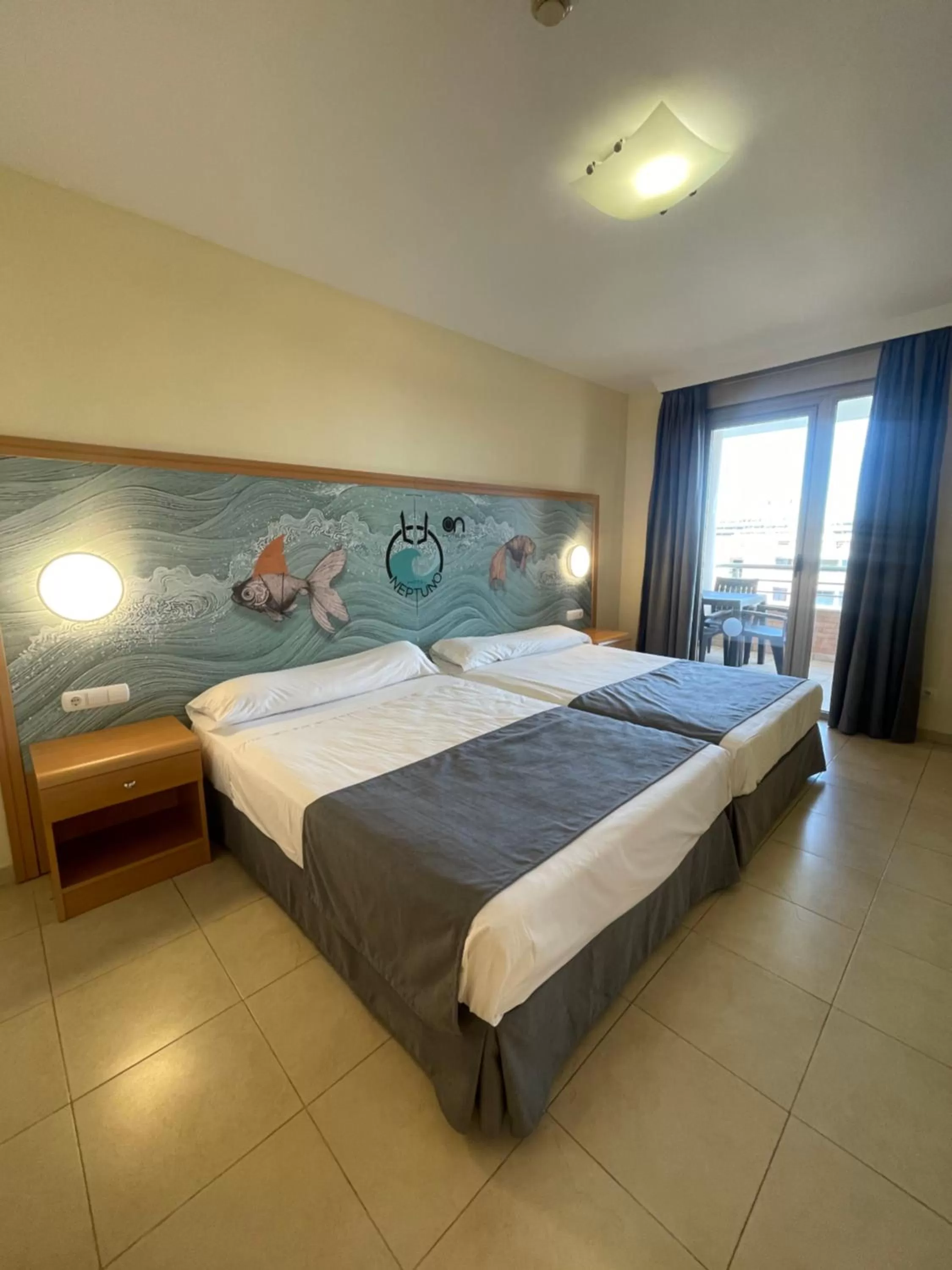 Bed in Hotel Neptuno by ON Hotels Group
