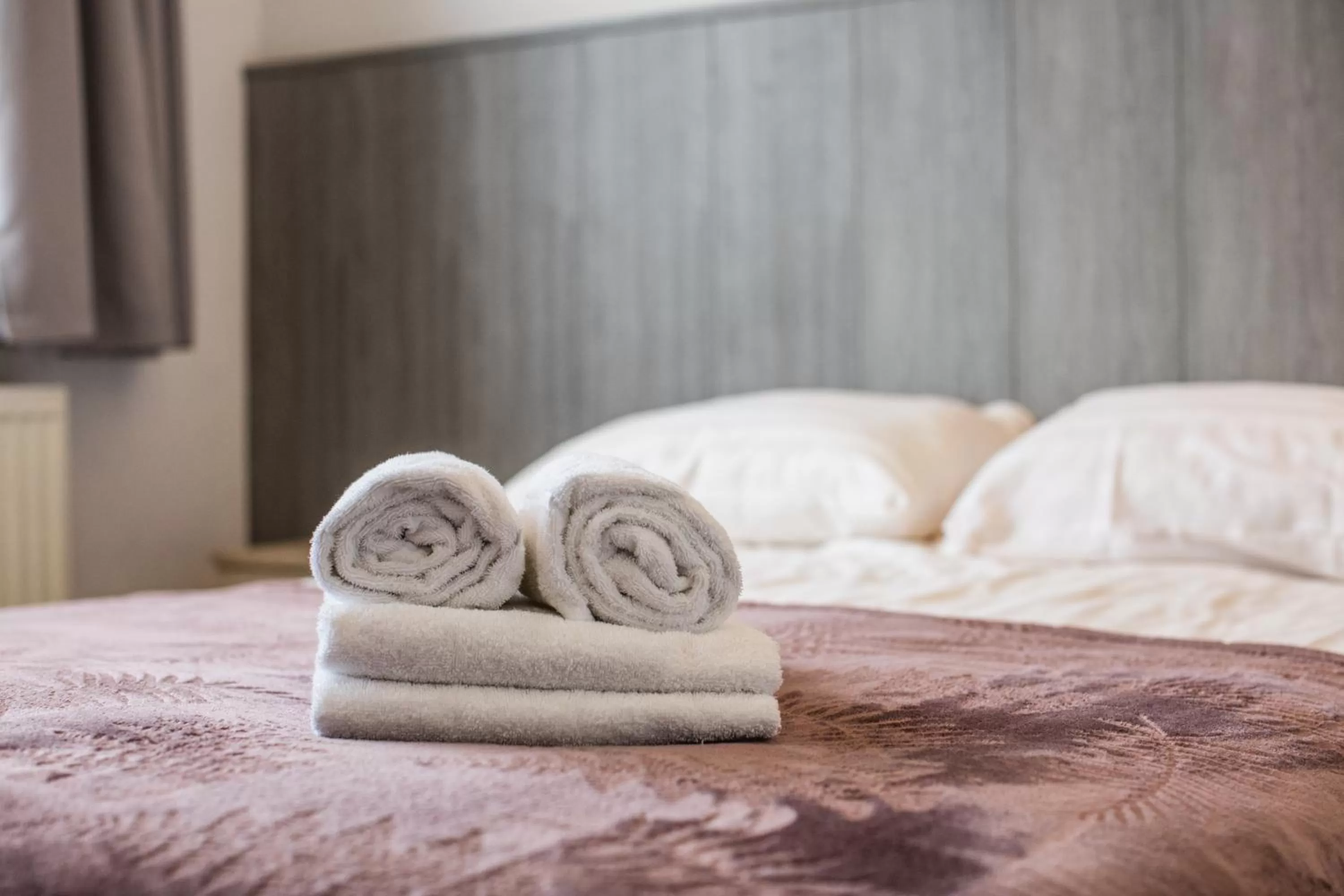 Bed in Hotel Le Provencal