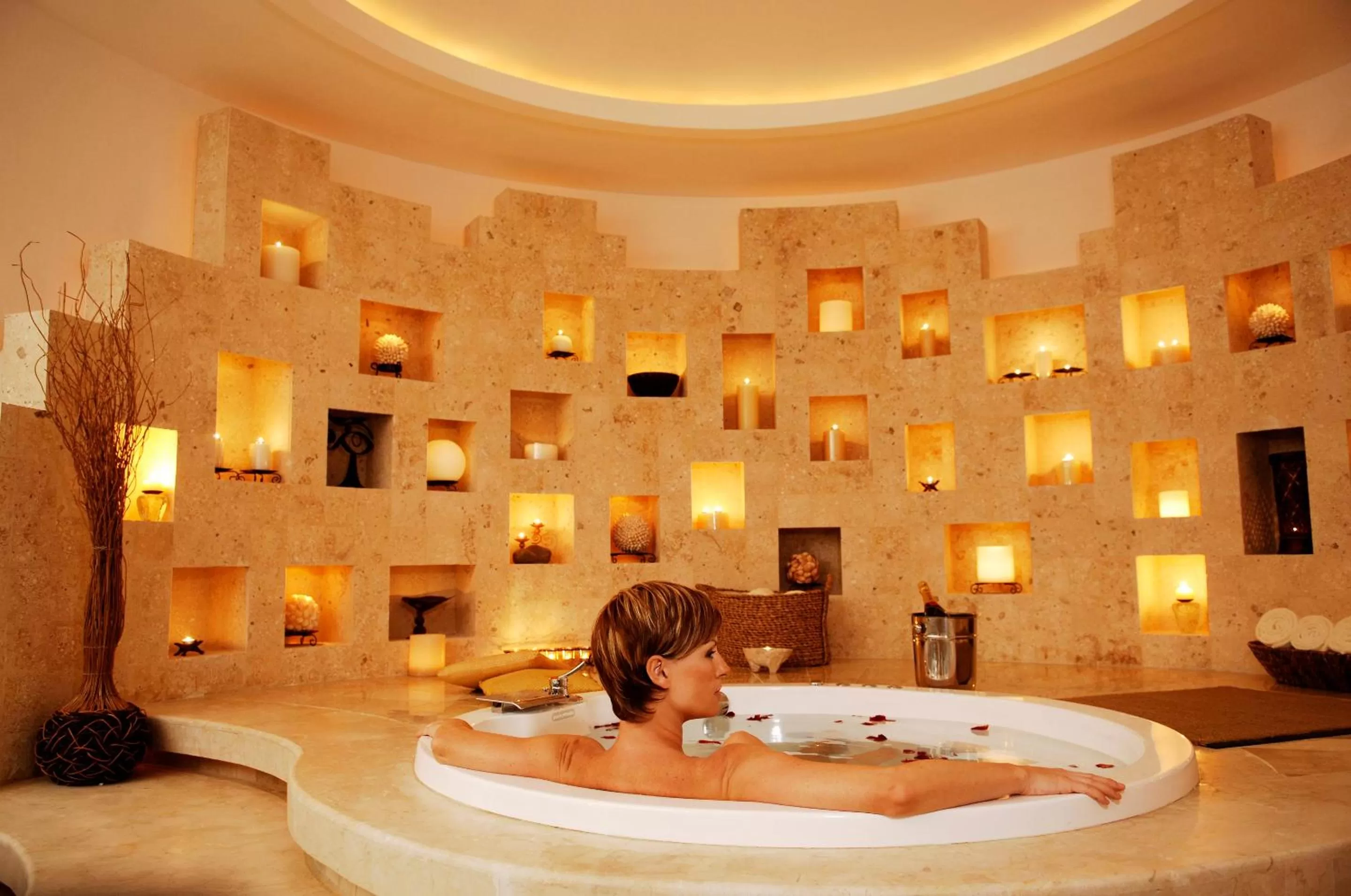 Spa and wellness centre/facilities in Krystal Cancun
