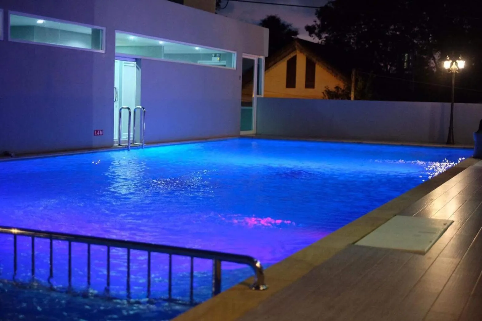 Swimming pool in Blue Orchids Hotel