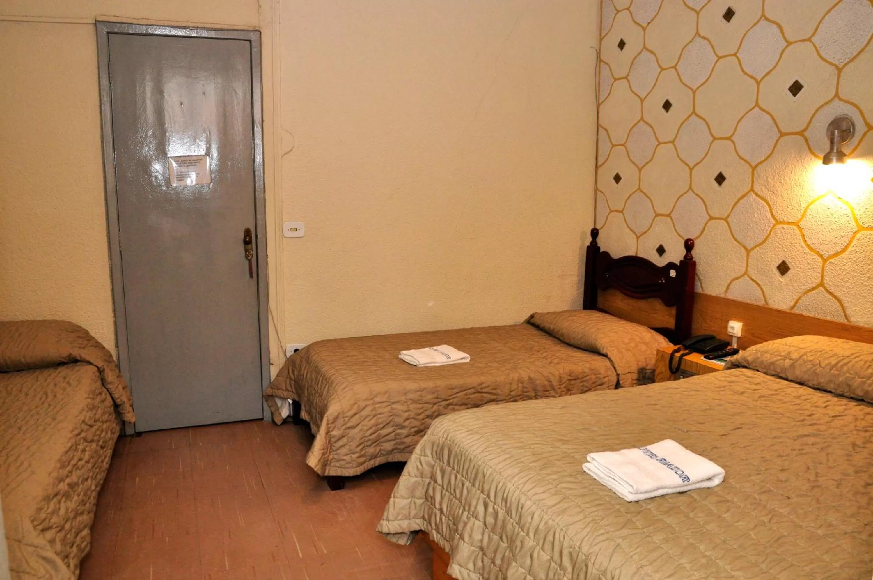 Bedroom, Bed in Hotel Plaza Riazor