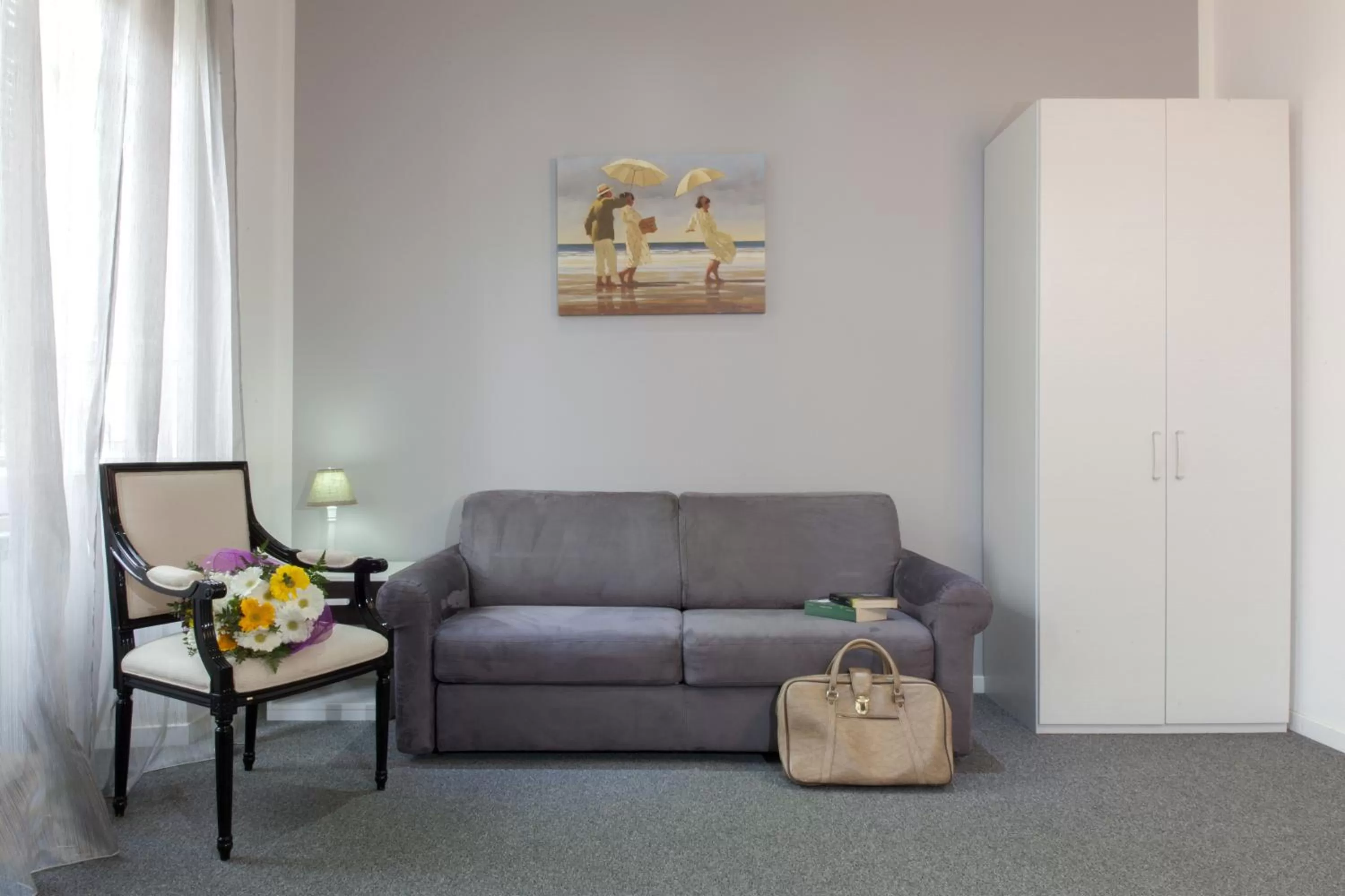 Bed in Villa Pirandello