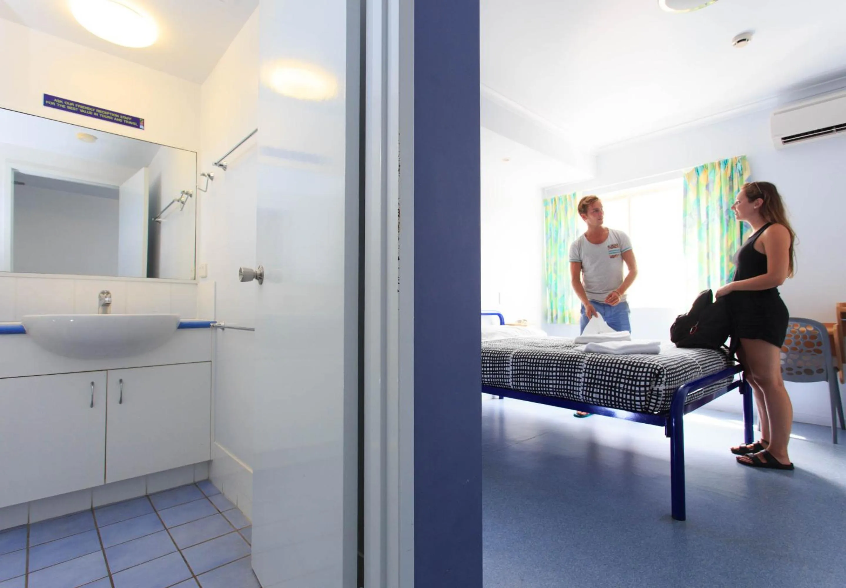 Bathroom in YHA Cairns Central