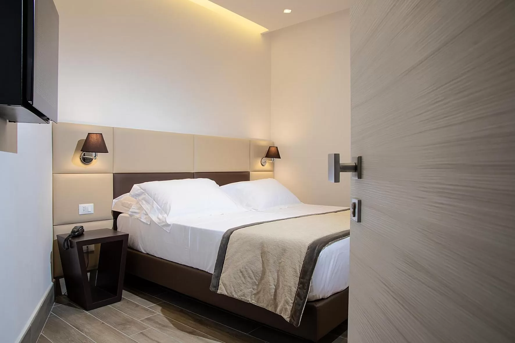 Bed in Hotel Palazzo Argenta