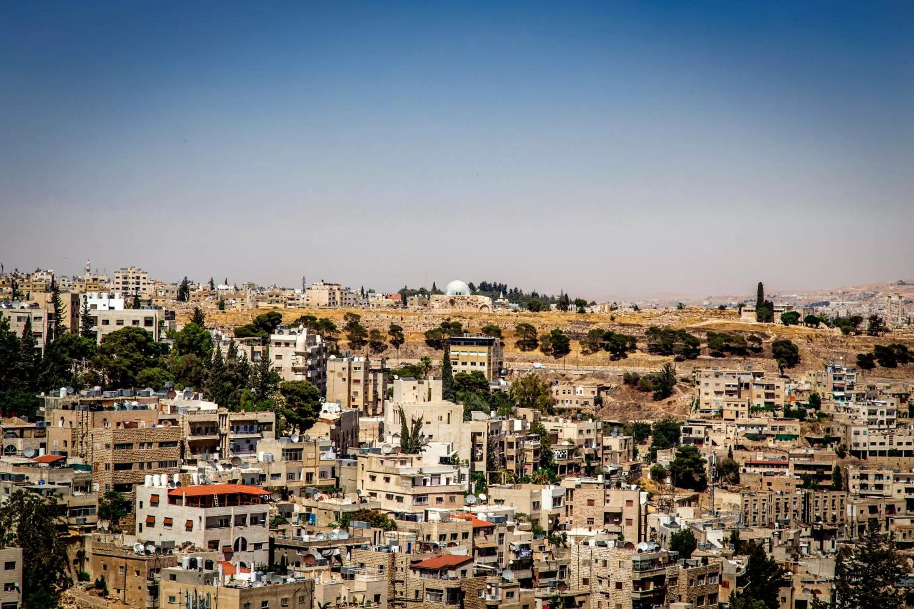 City view in Antika Amman Hotel