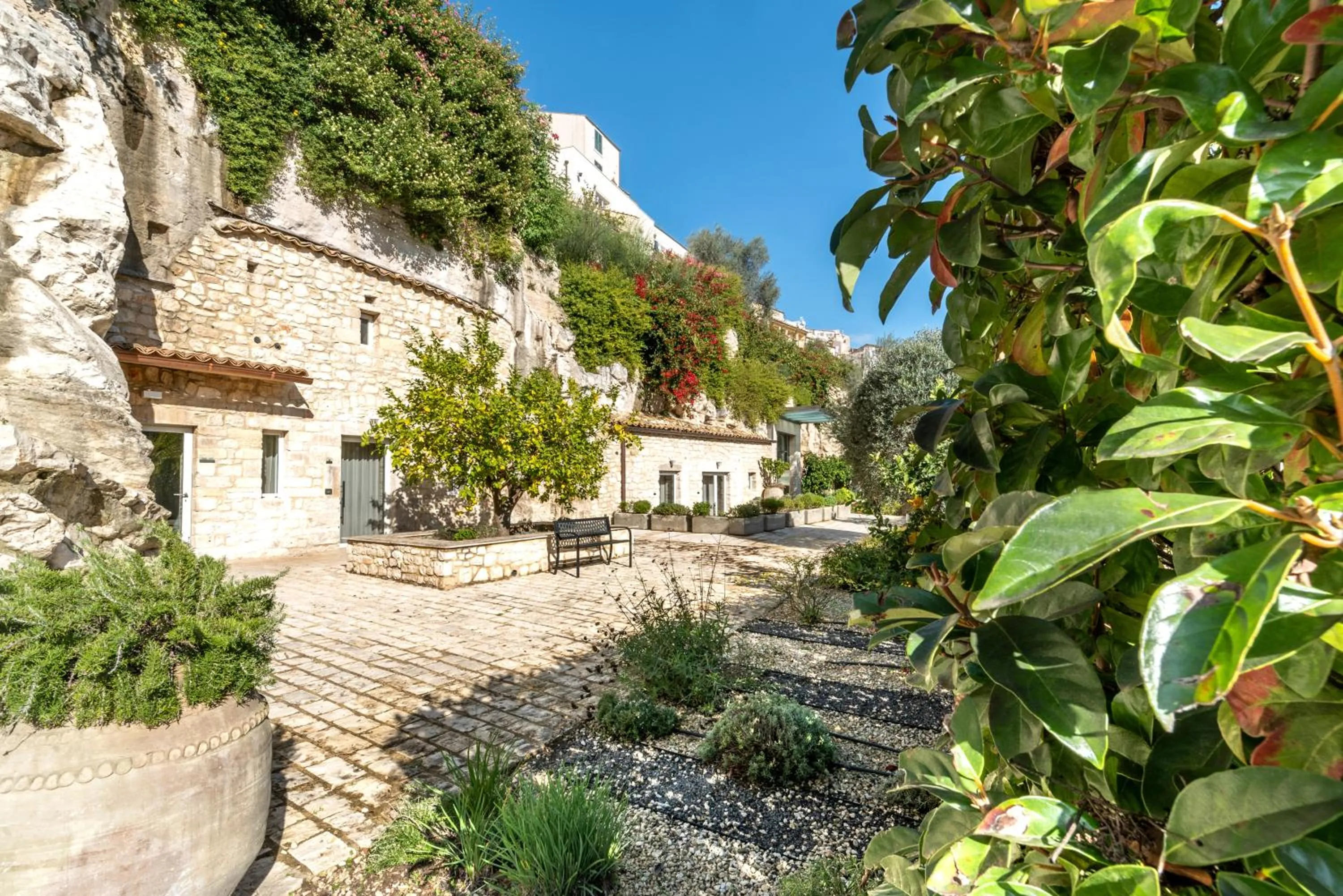 Garden in San Giorgio Palace Hotel Ragusa Ibla