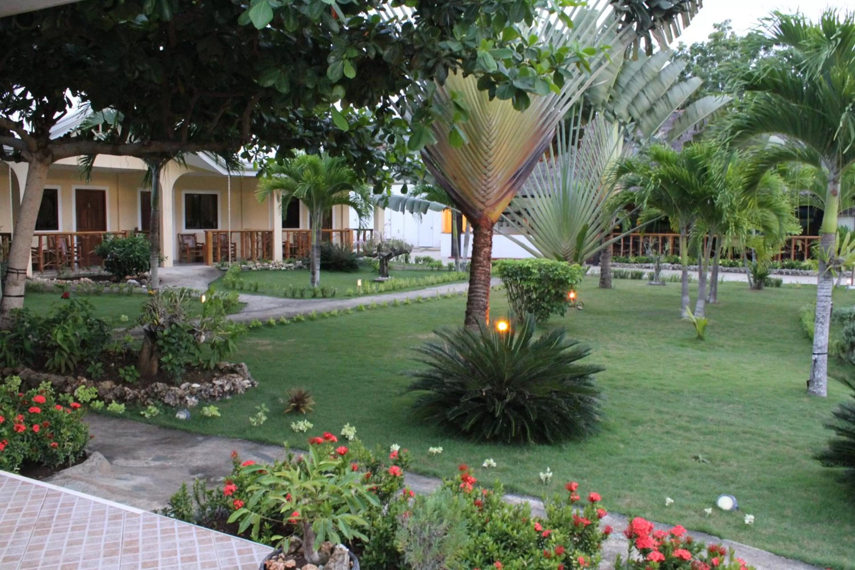 Garden in Bohol Sunside Resort
