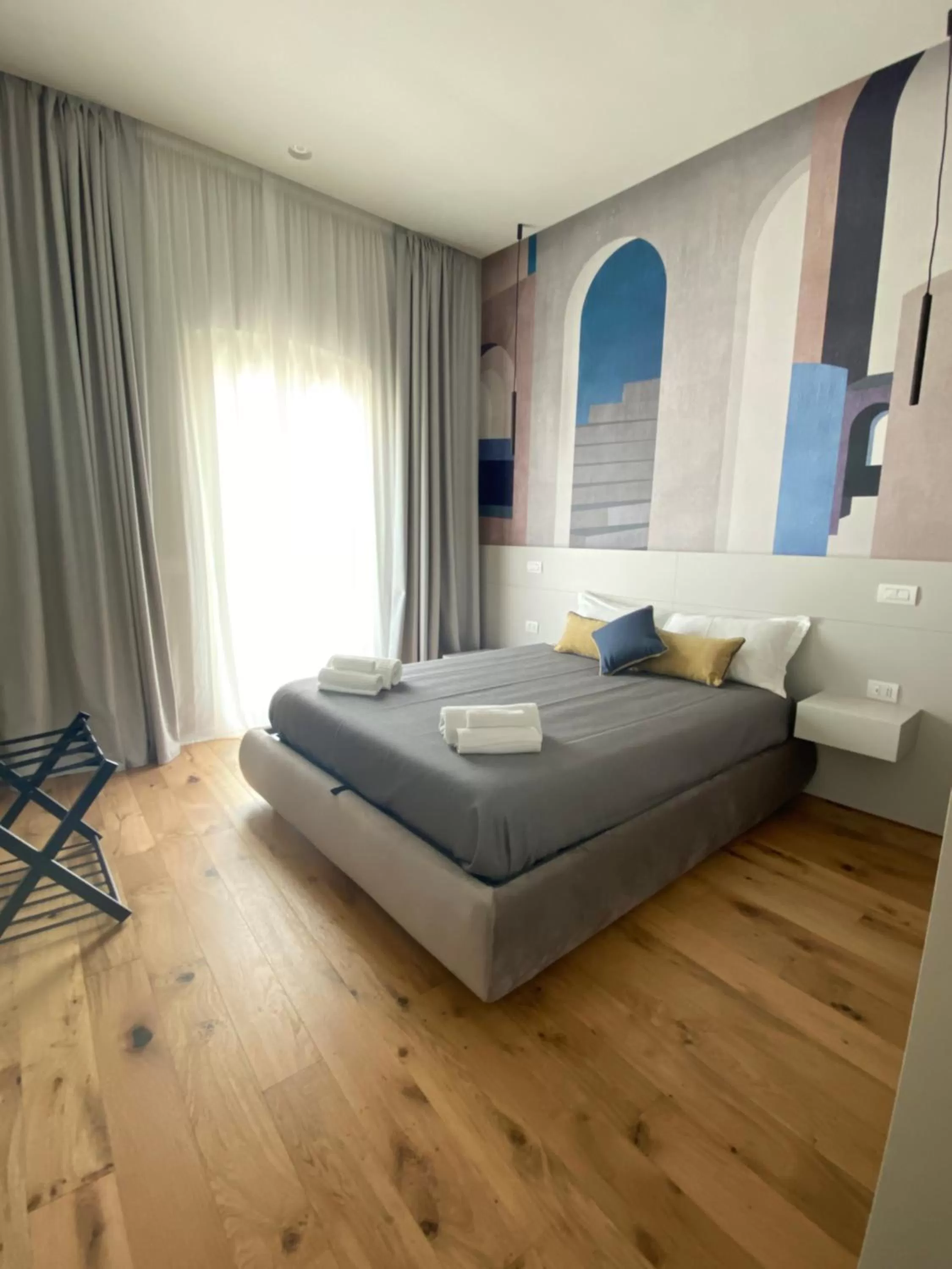 Bed in Nonno Nicola Rooms