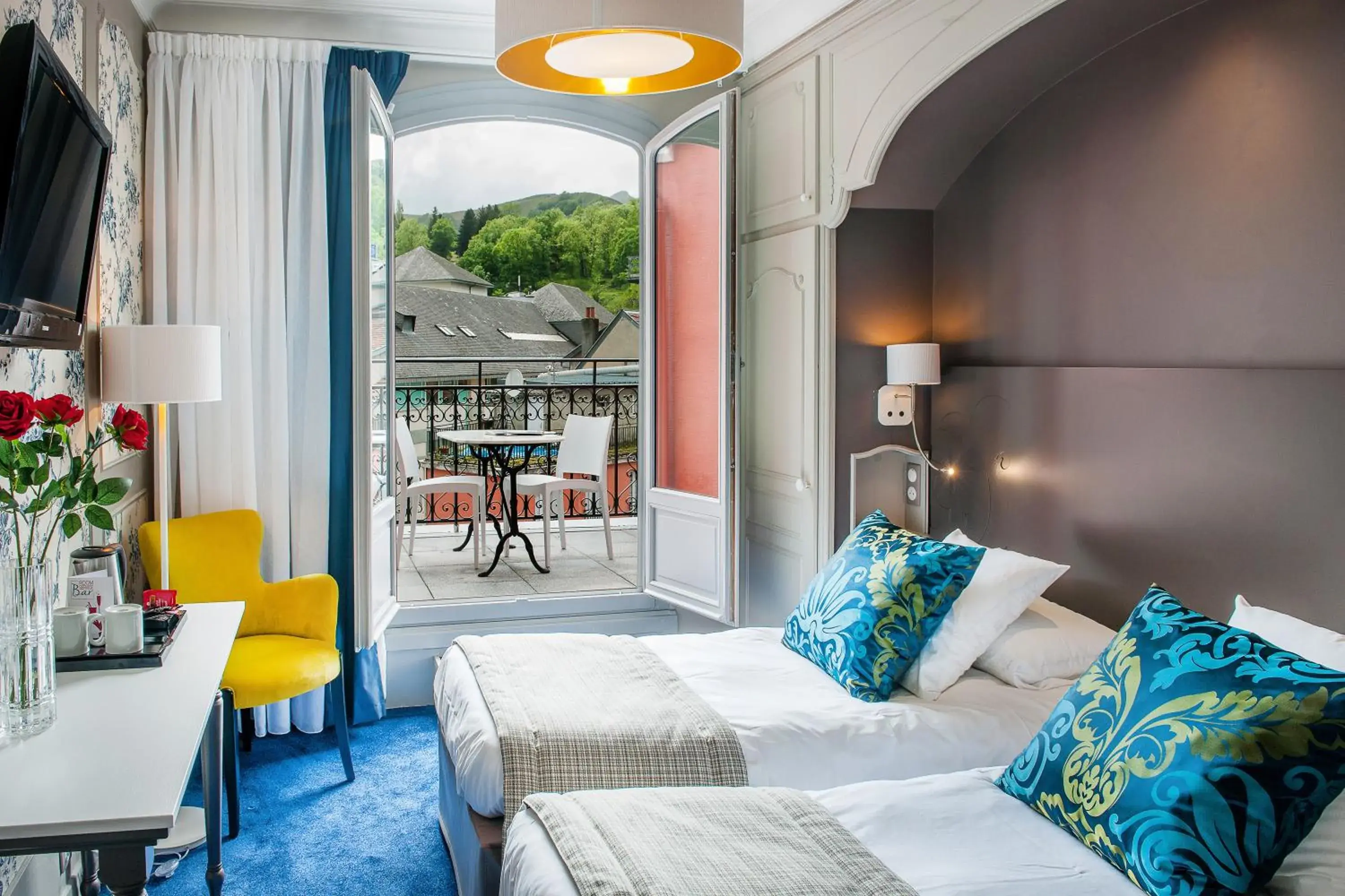 Deluxe Twin Room in Grand Hotel Gallia & Londres Deluxe Twin Room in Grand Hotel Gallia & Londres