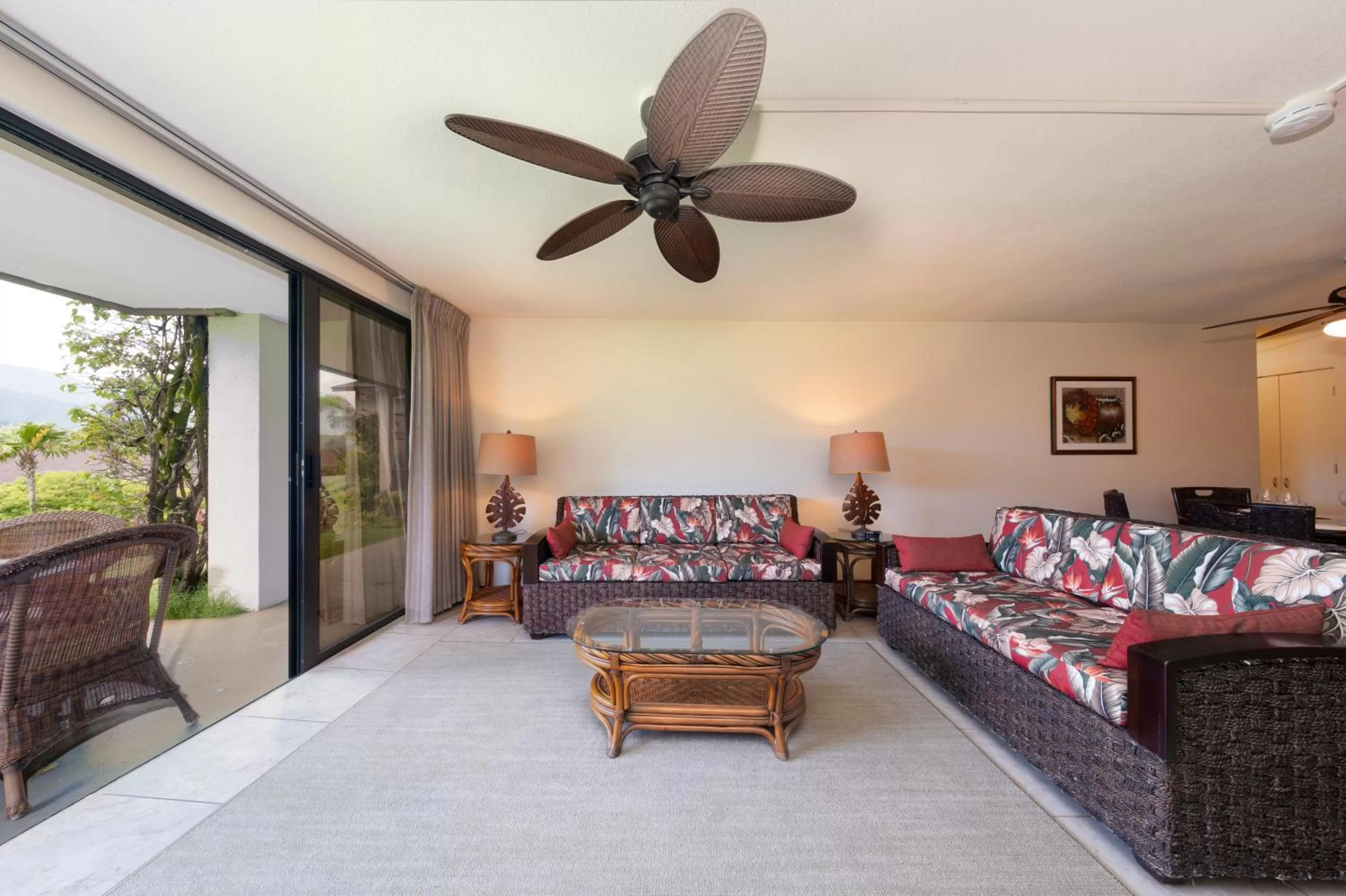 Living room in Hanalei Bay Resort
