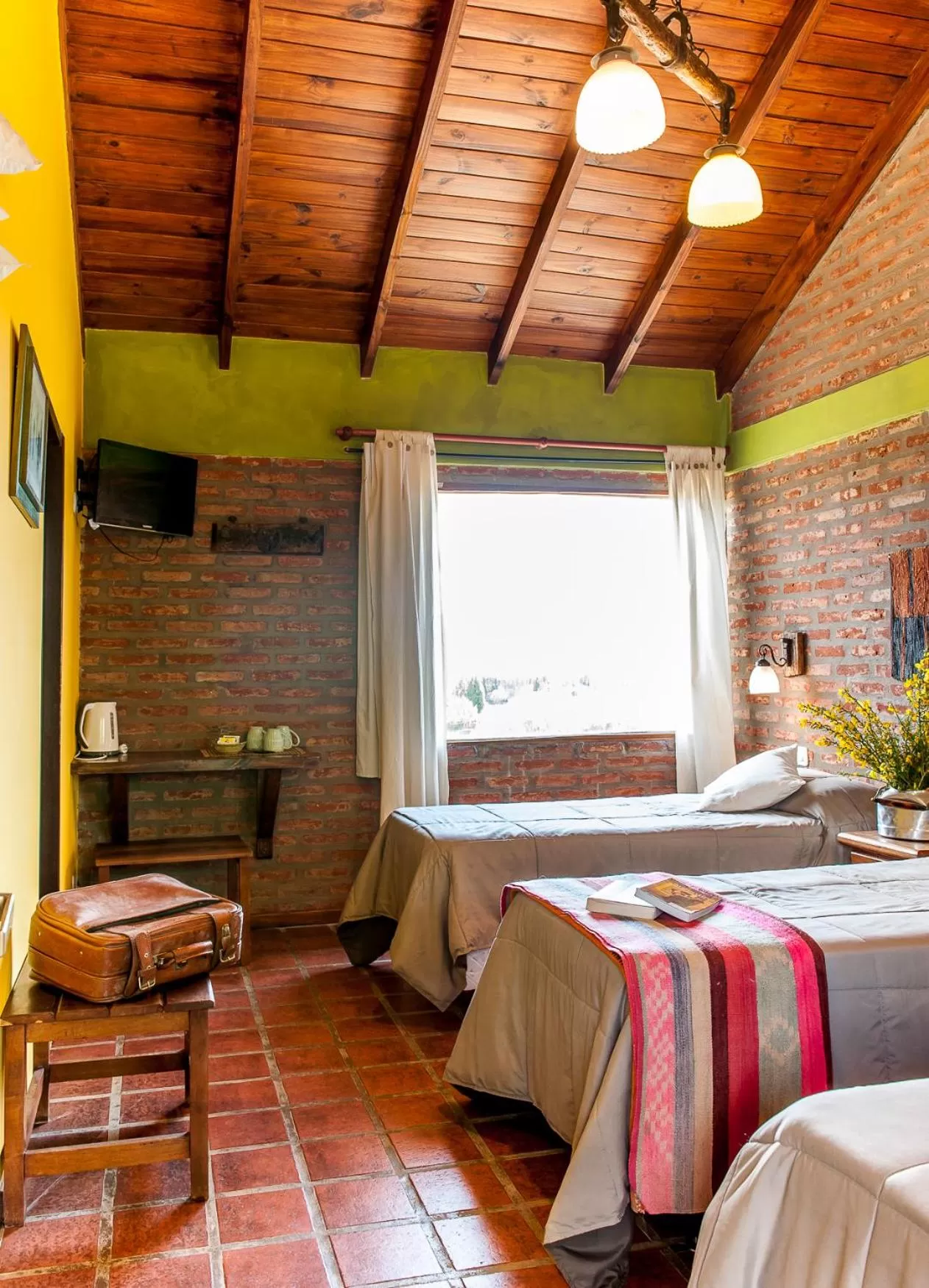 Bed in Posada Larsen