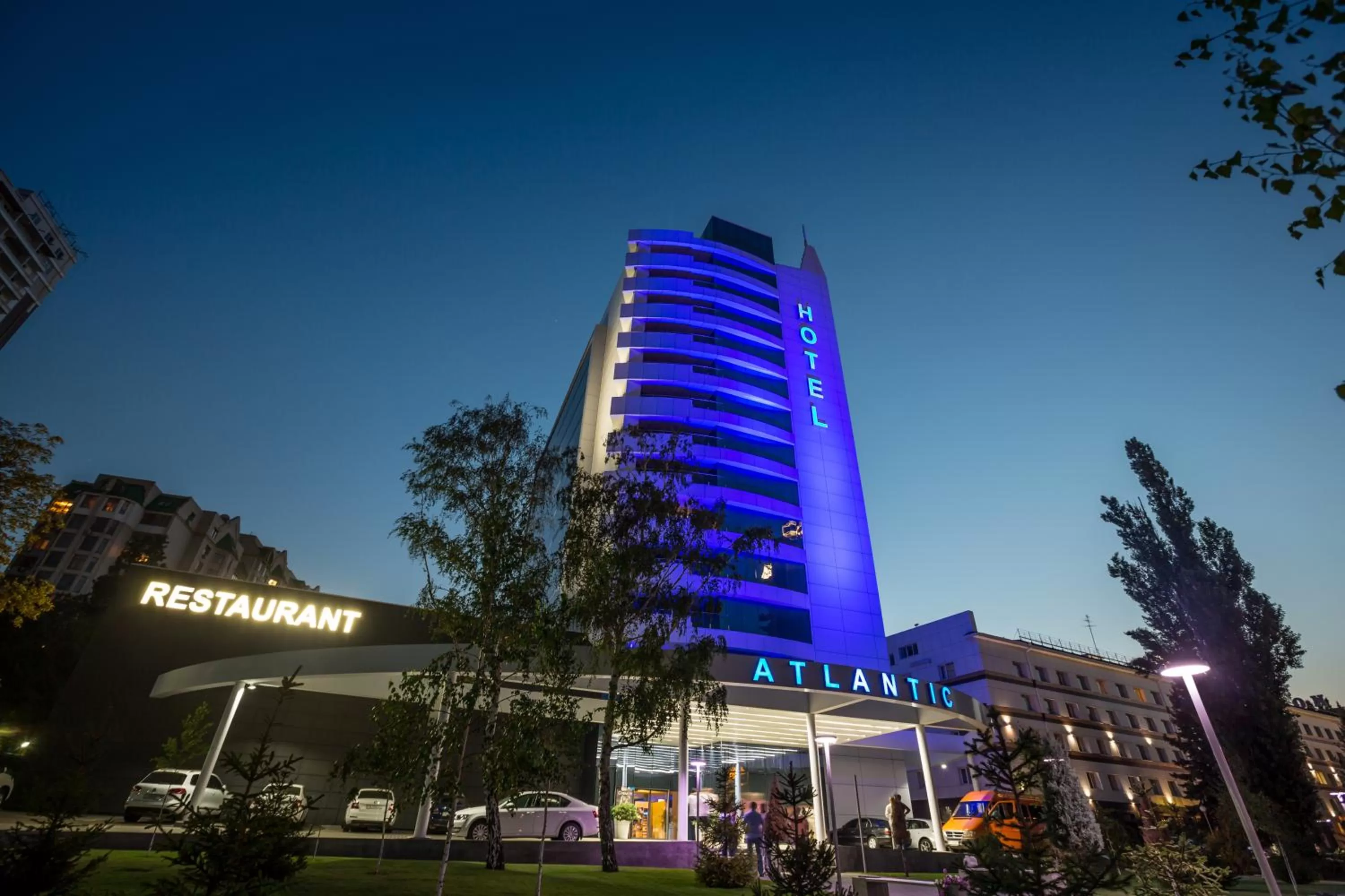 Facade/entrance in Atlantic Garden Resort