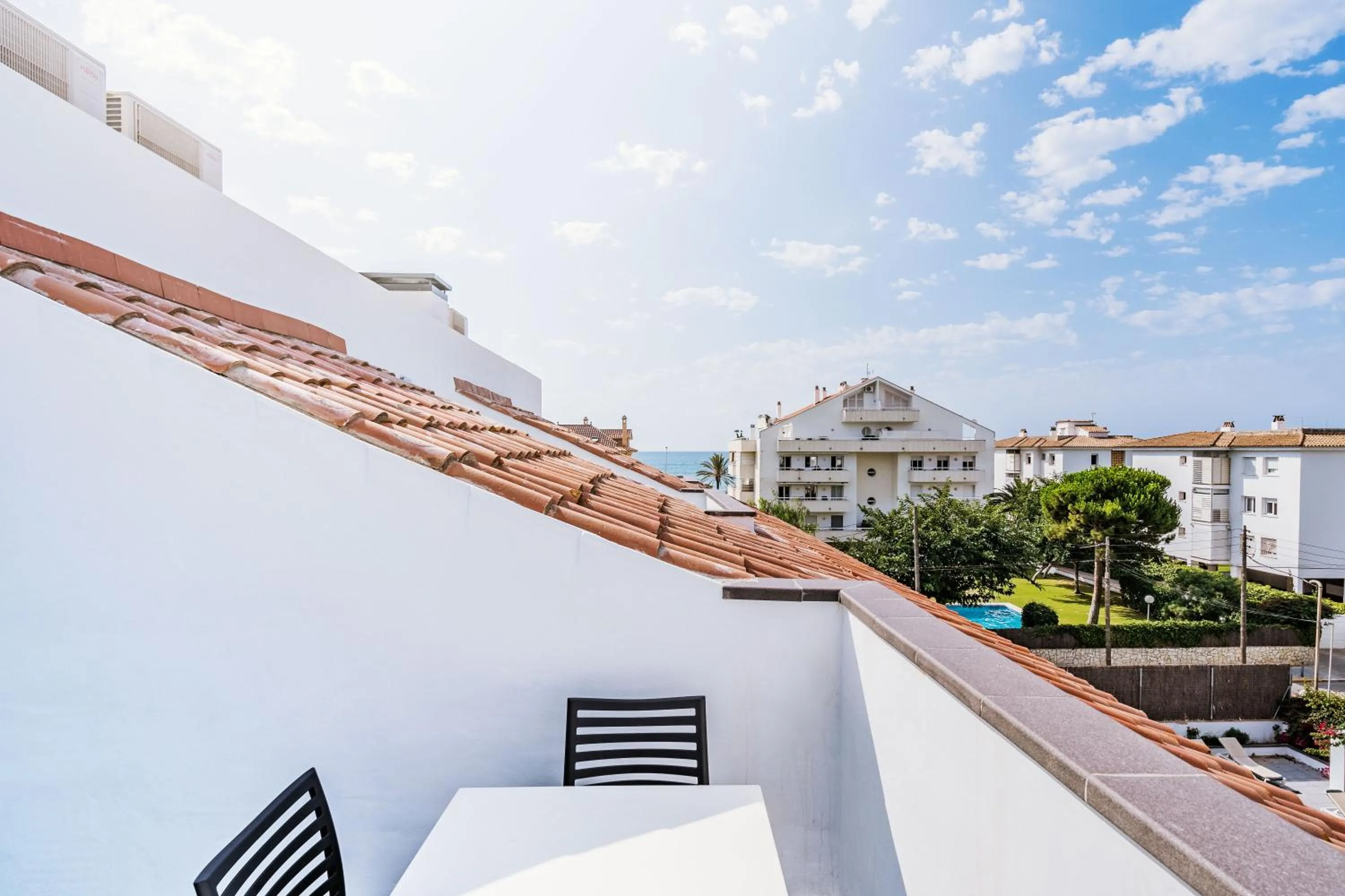 Balcony/Terrace in Apartamentos Sunway Apollo