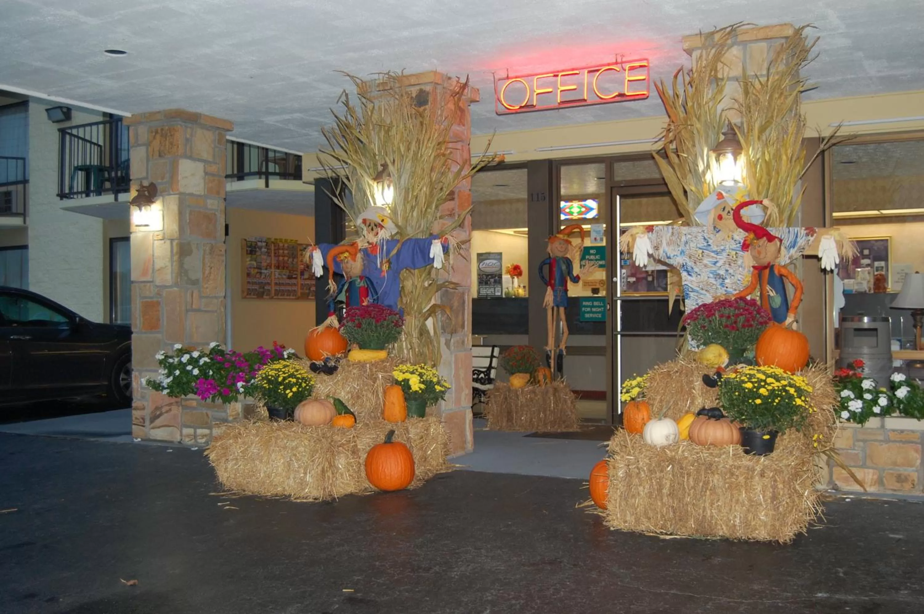 Autumn in Vacation Lodge