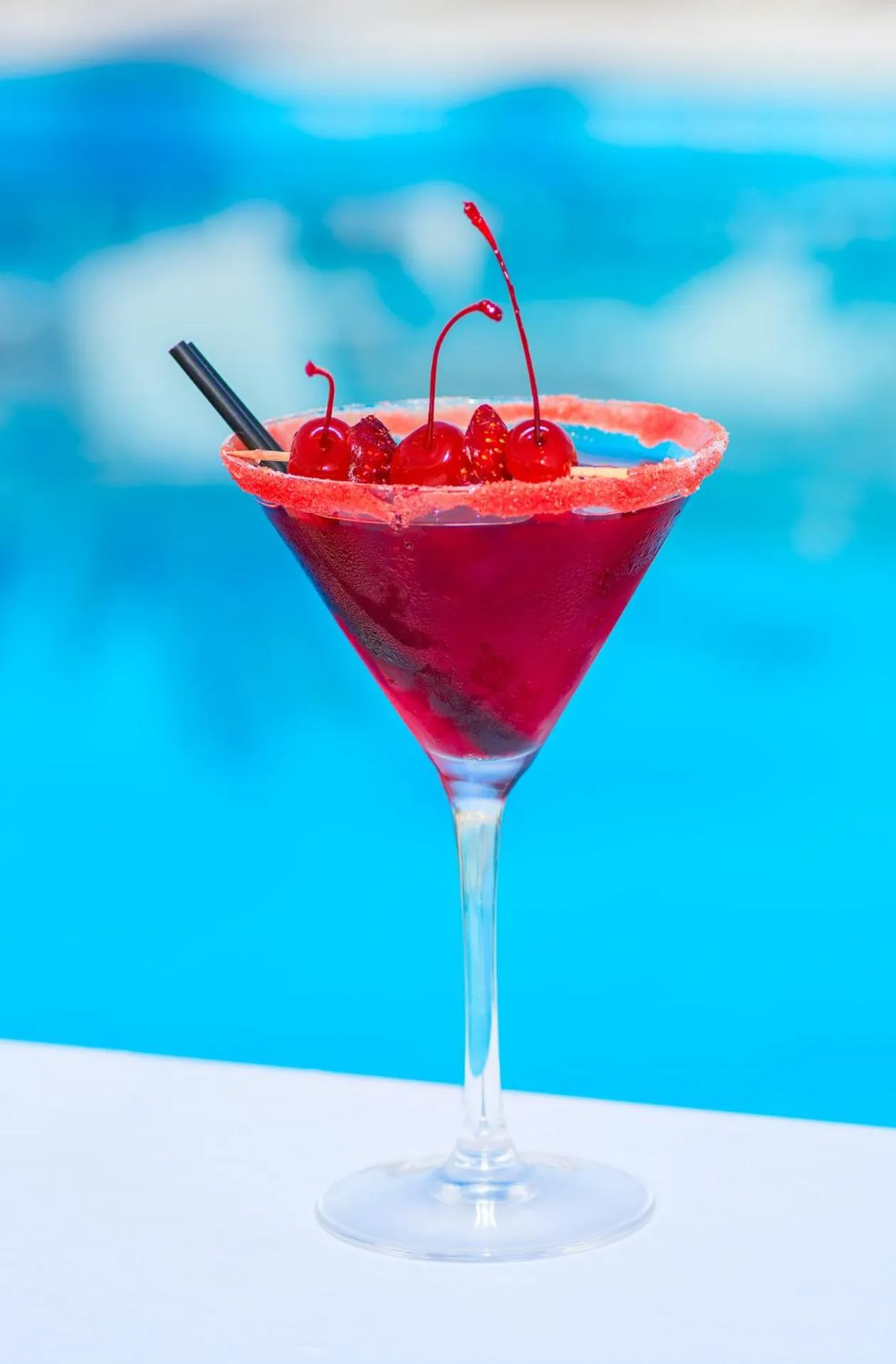 Alcoholic drinks in Grecian Castle Chios