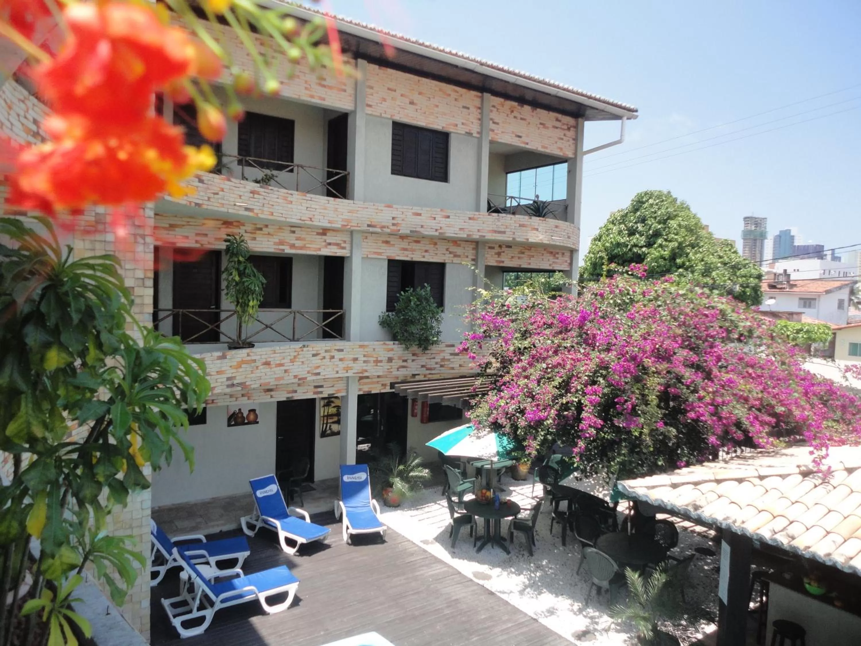 Property building in Pousada Beija Flor