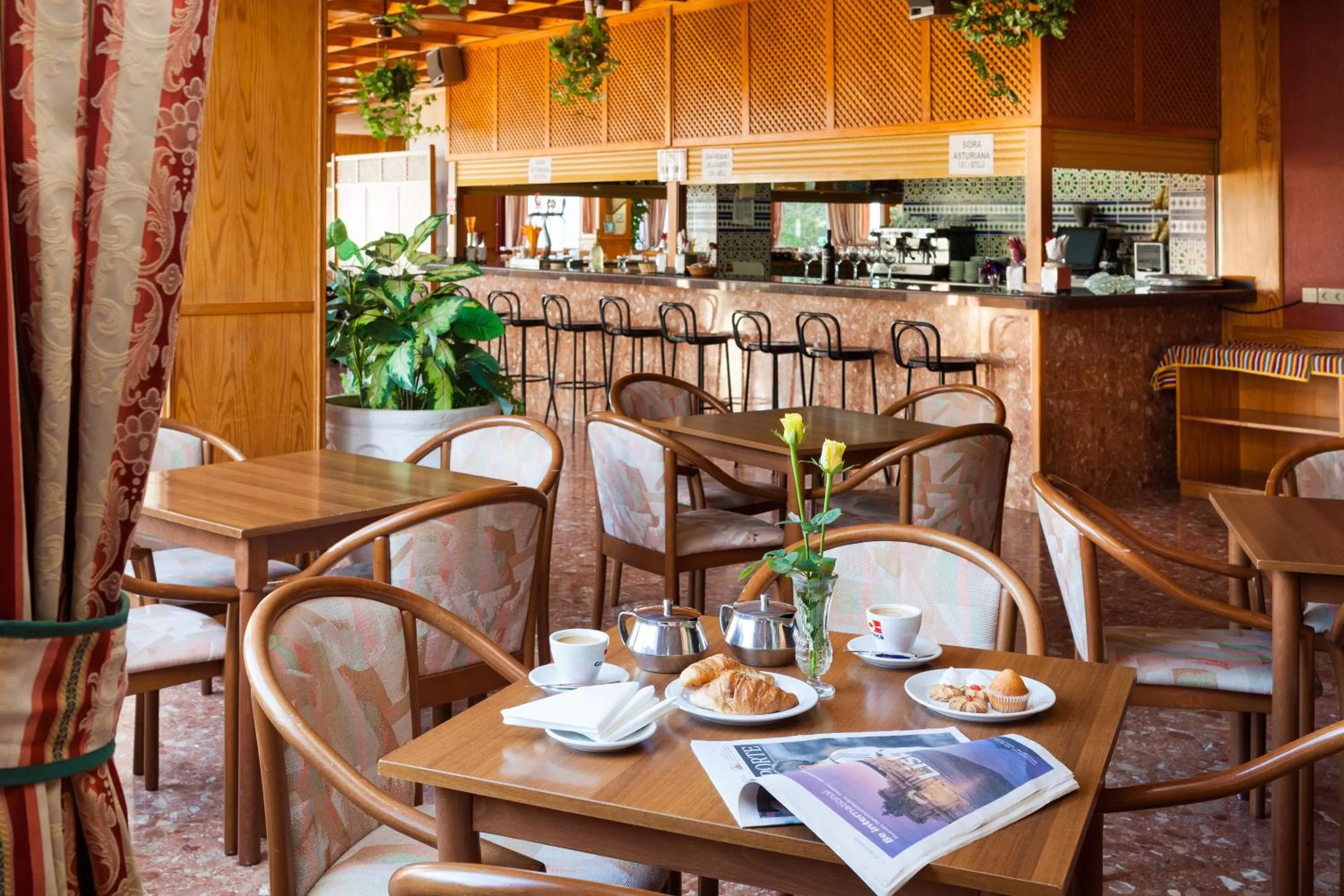 Restaurant/places to eat in Hotel Panoramica Garden