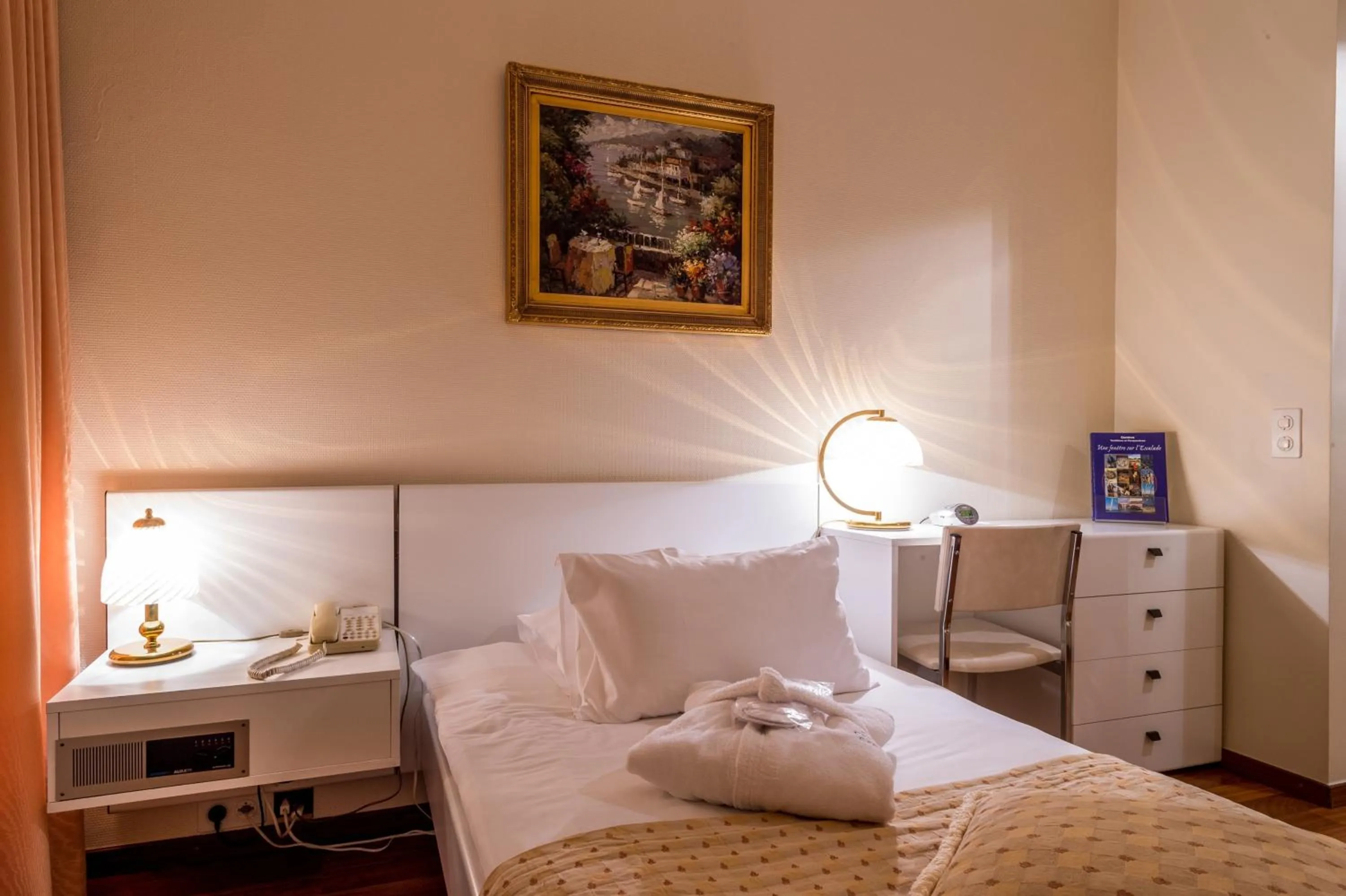 Bed in Hotel Century