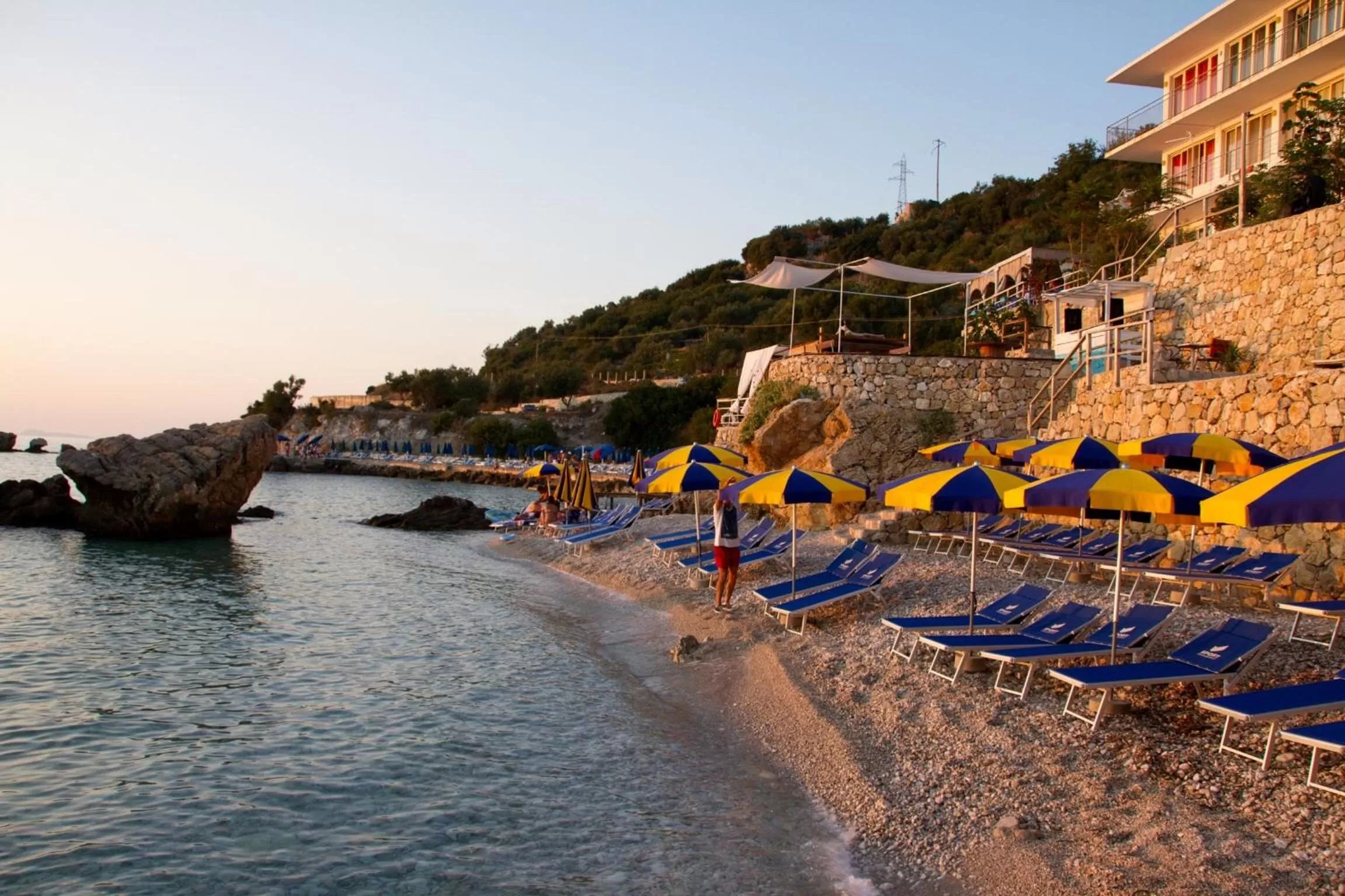 Beach in Vila Rahmi & Veli Dervishaj