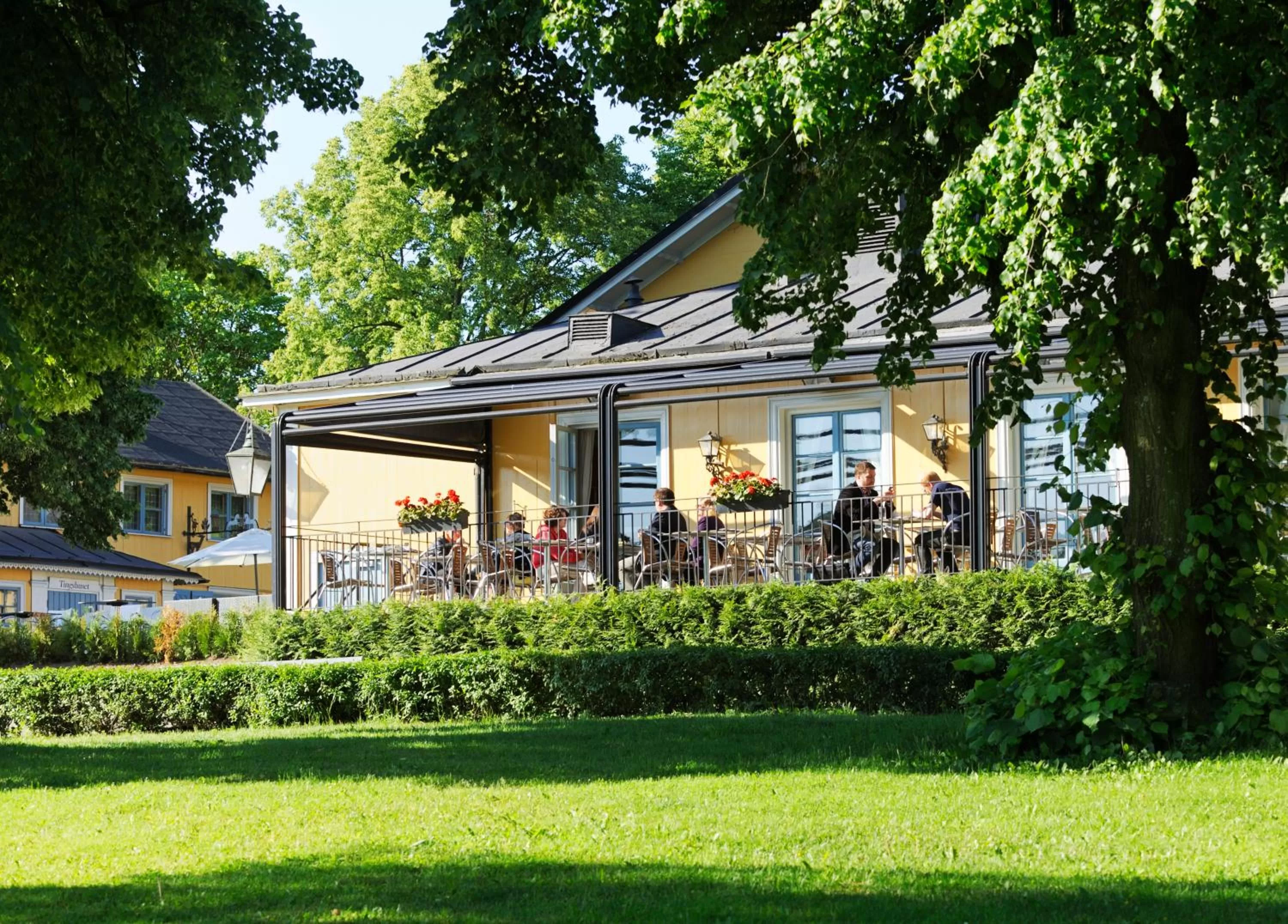 Garden in Stallmästaregården Hotel, Stockholm, a Member of Design Hotels