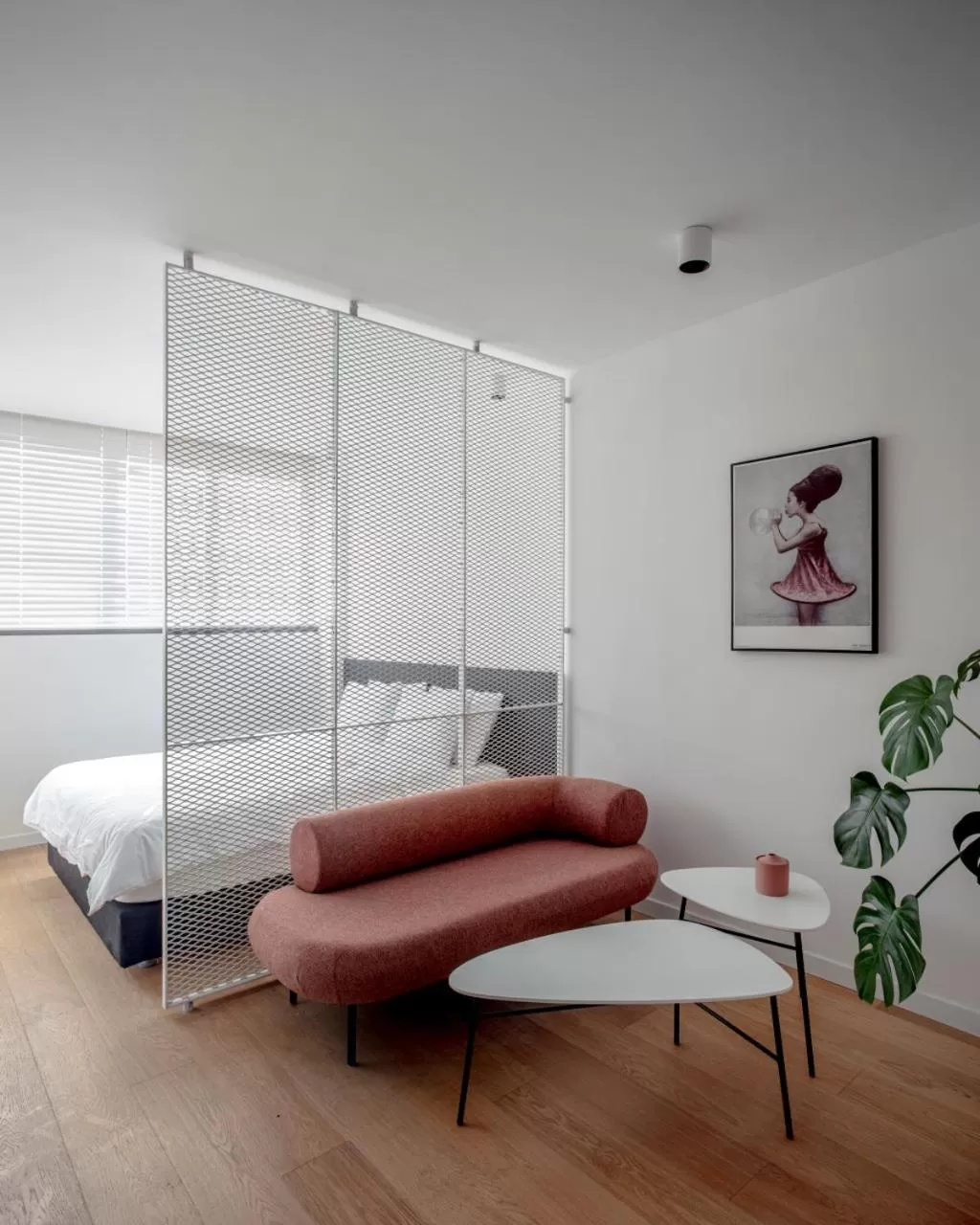 Living room in DeBlox living - Ben Avigdor Apartments