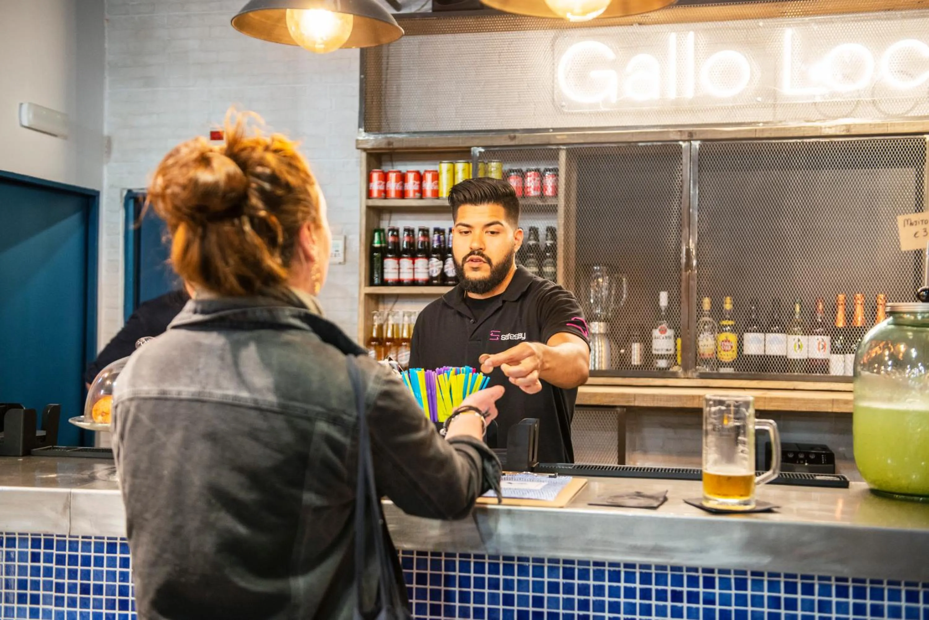 Lounge or bar in Safestay Barcelona Passeig de Gràcia