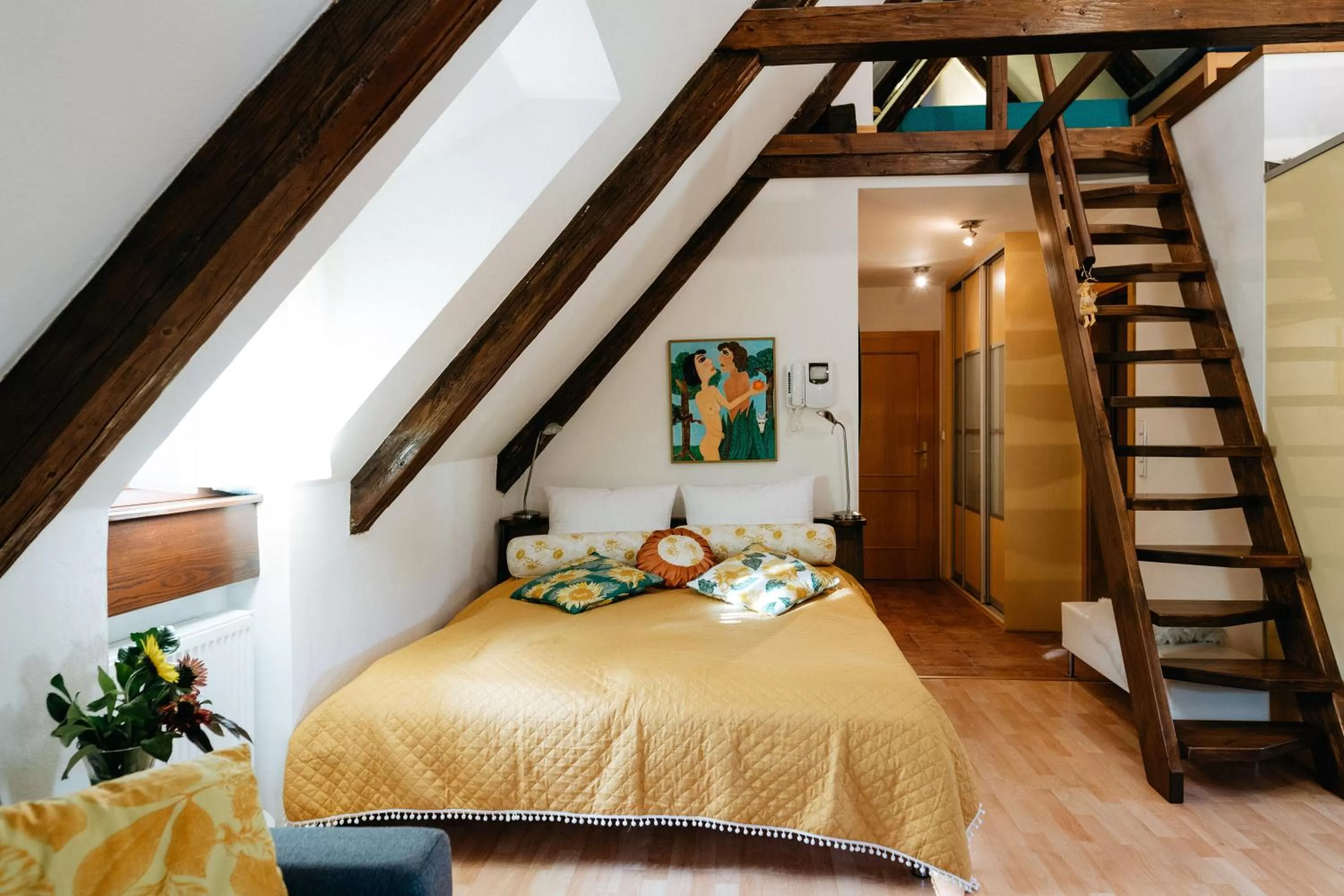 Bed in Boutique Hotel Romantick