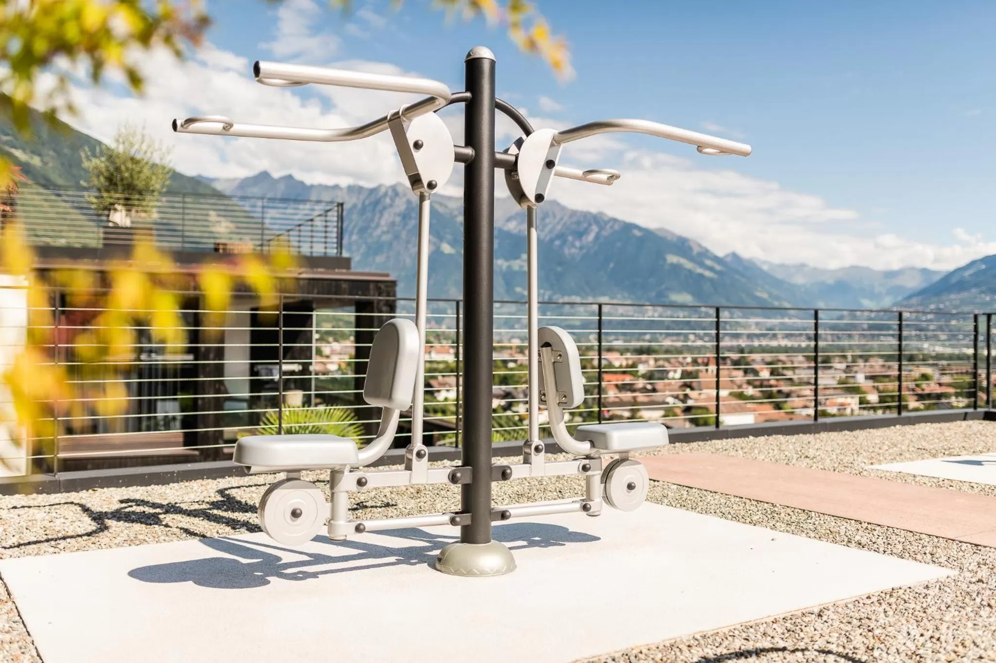 Fitness centre/facilities in Garni Hotel Katzenthalerhof