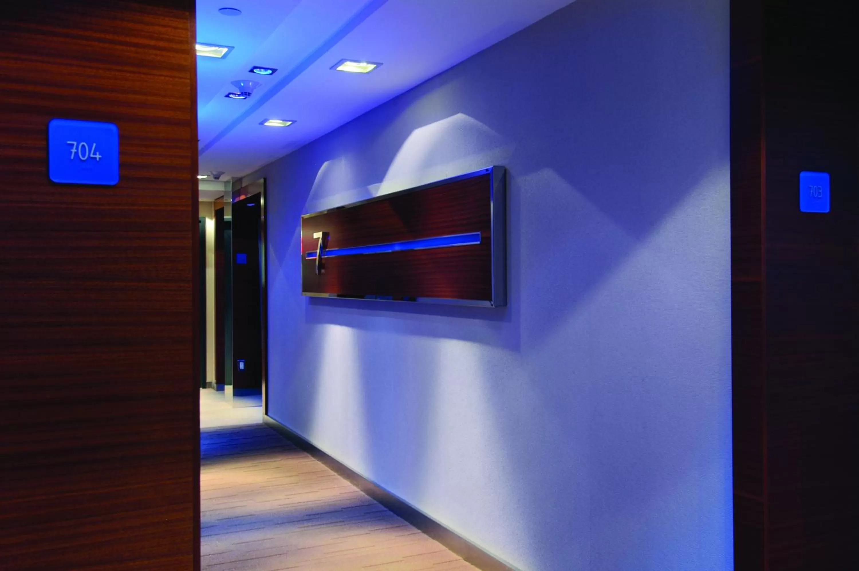 Decorative detail in Hotel Le Bleu