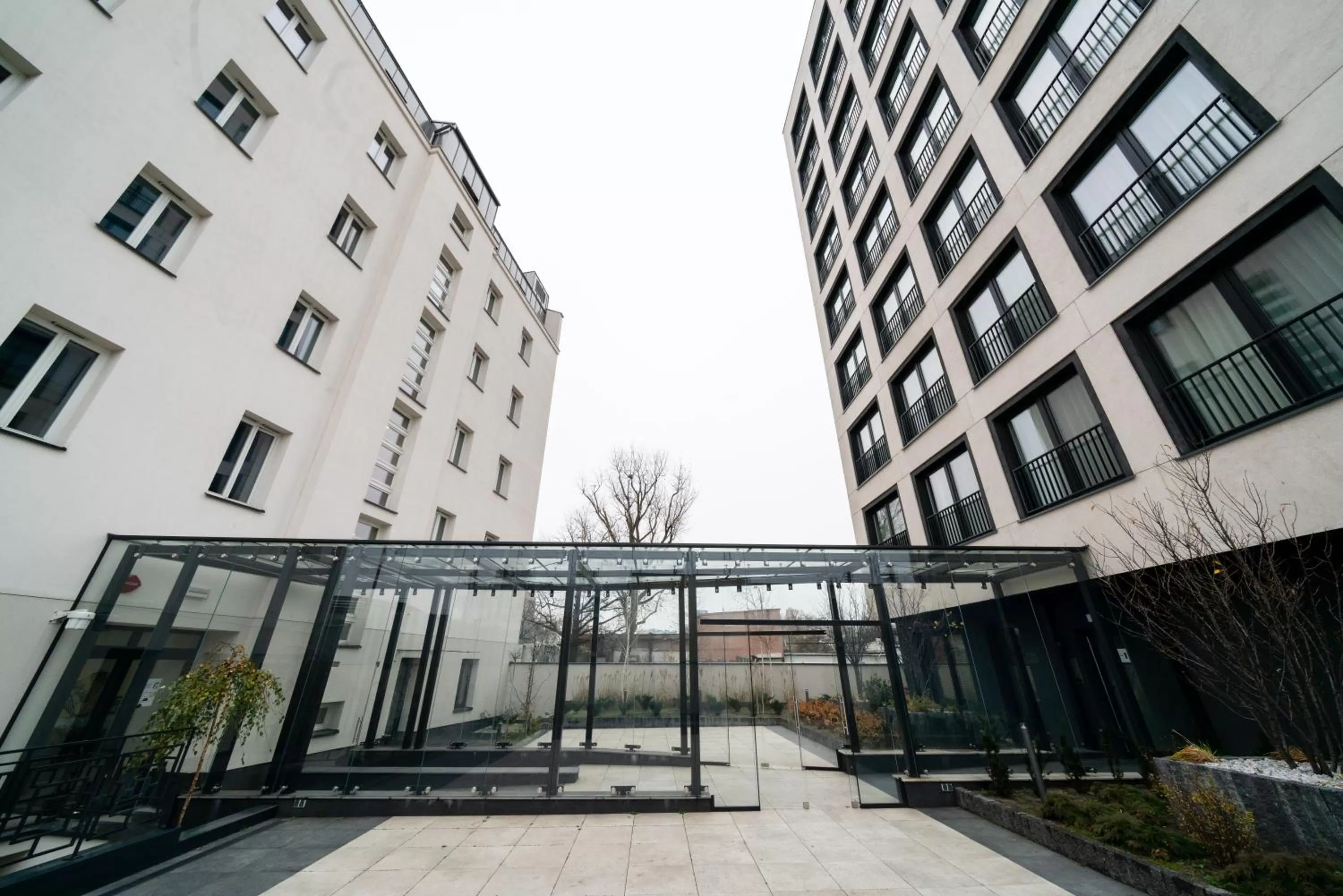Patio in Hotel Tulip Residences Warsaw Targowa