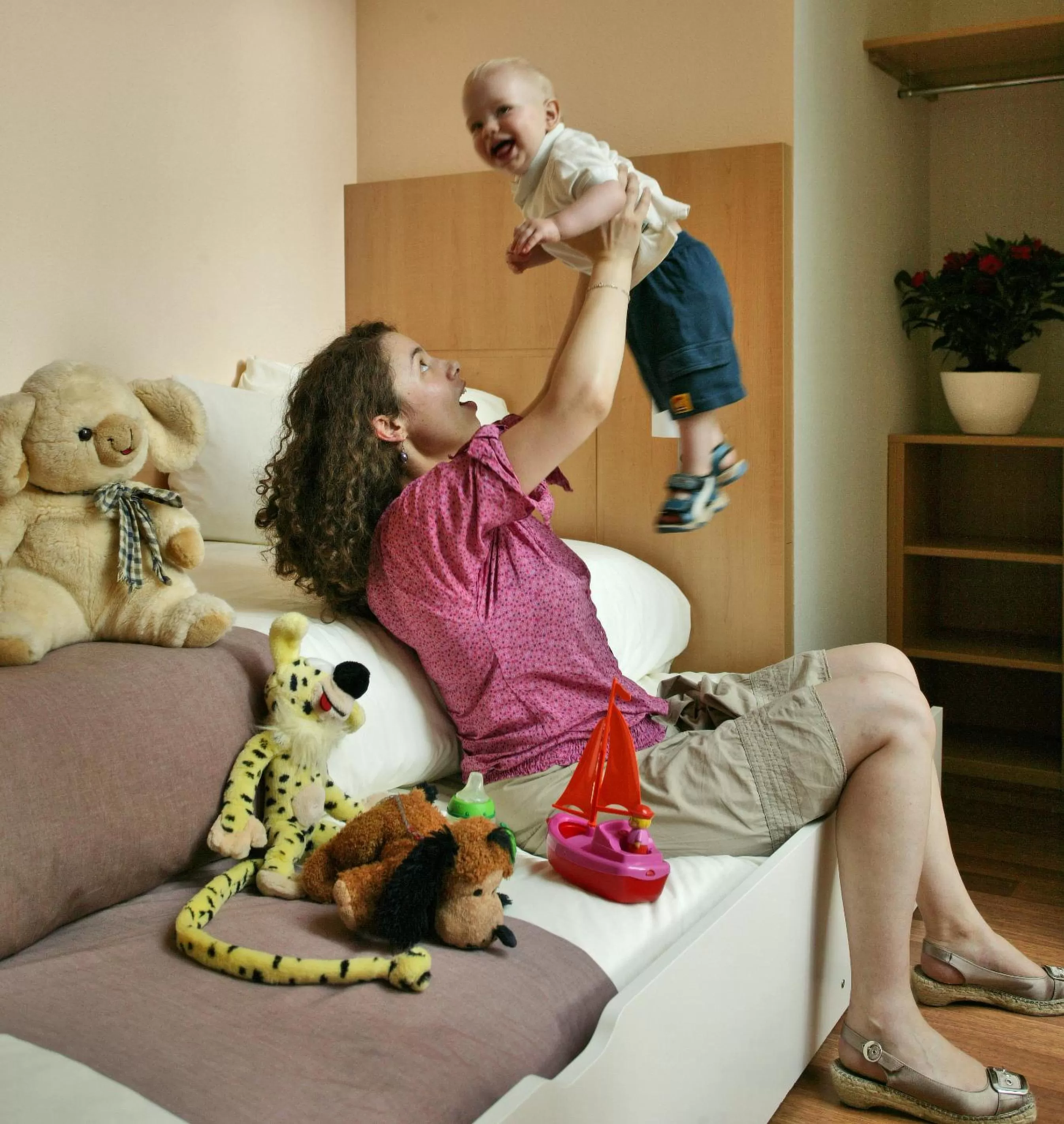 Bed in Ibis Sarlat Centre