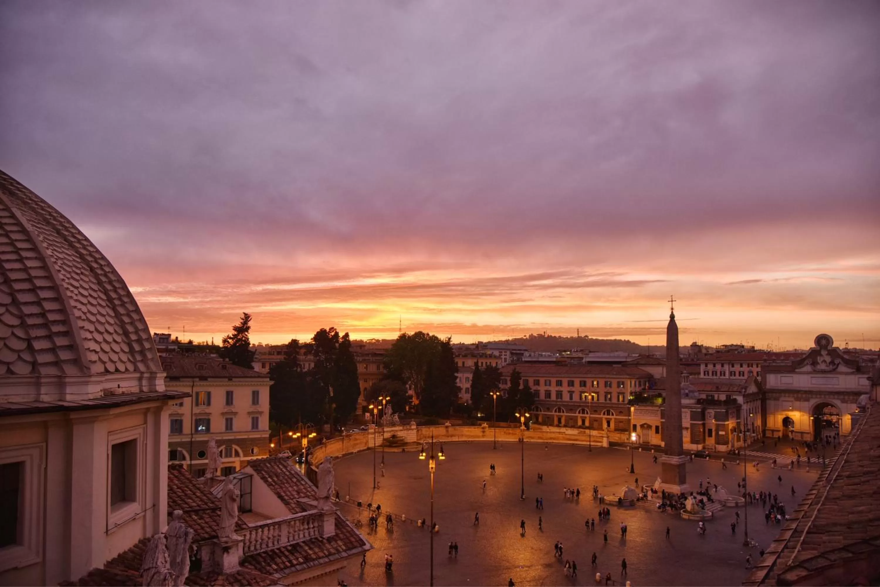 City view in Rocco Forte Hotel De Russie
