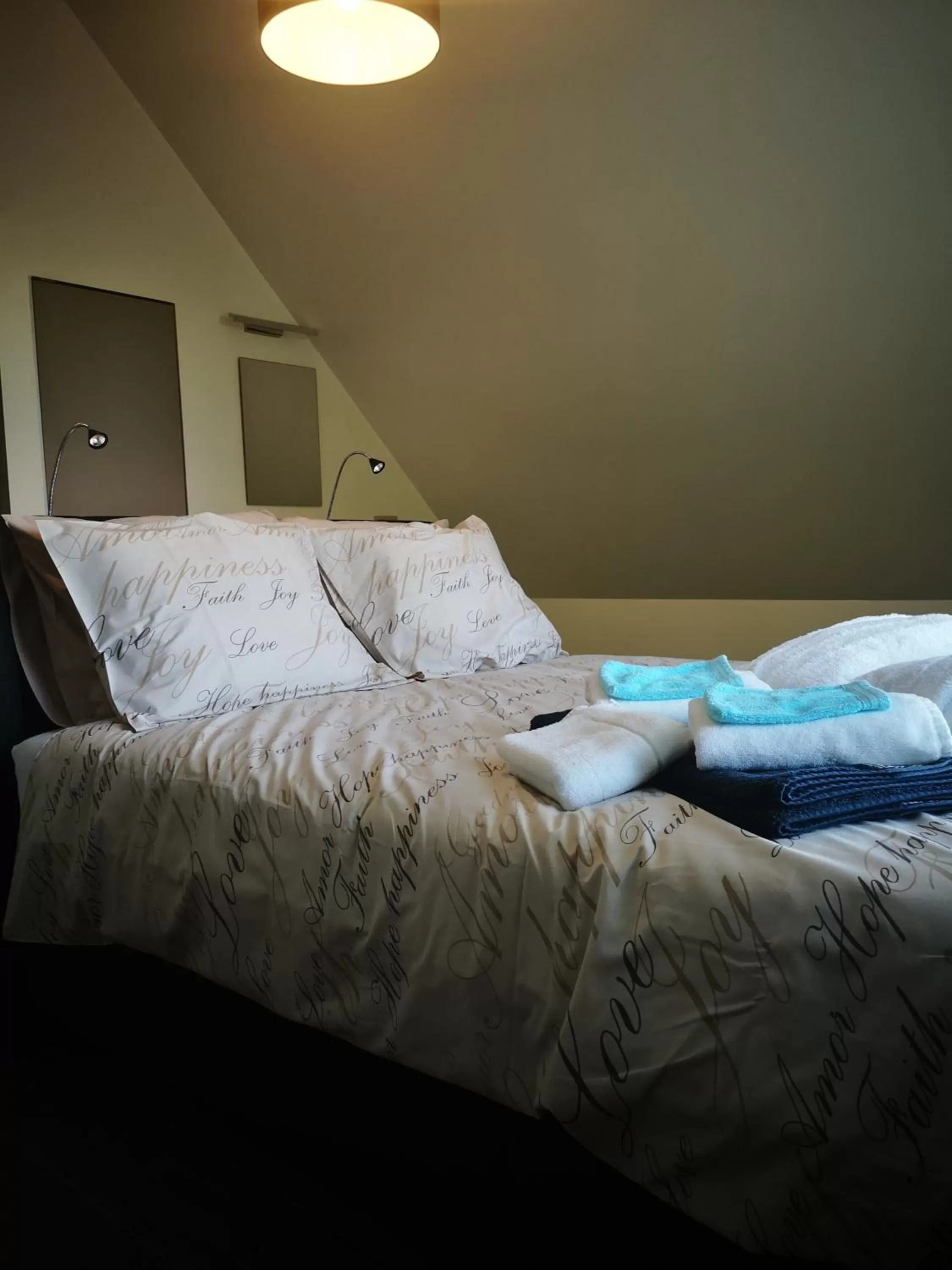 Bed in B&B Meulecauter